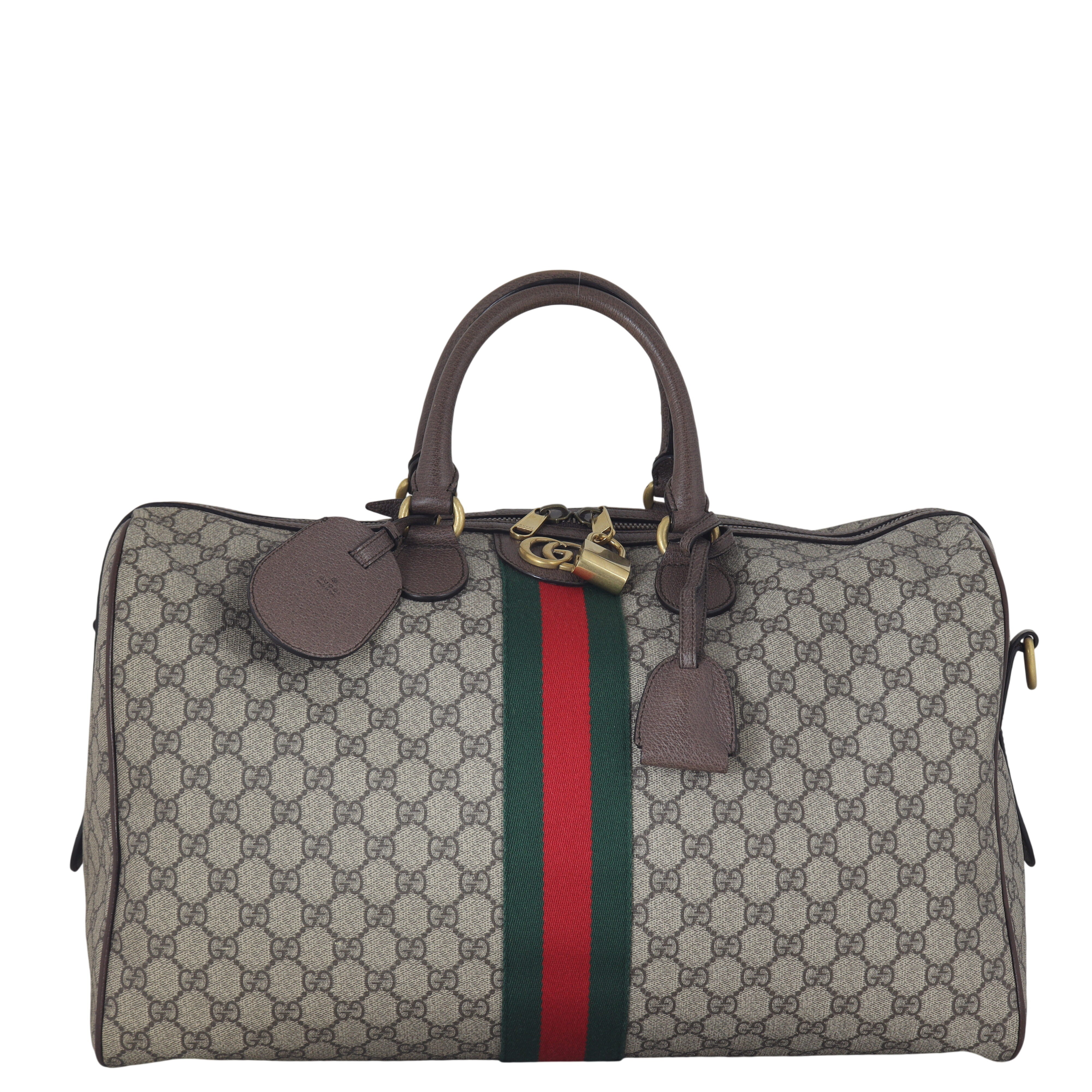 Gucci GG Supreme Ophidia Carry-On Duffle Medium