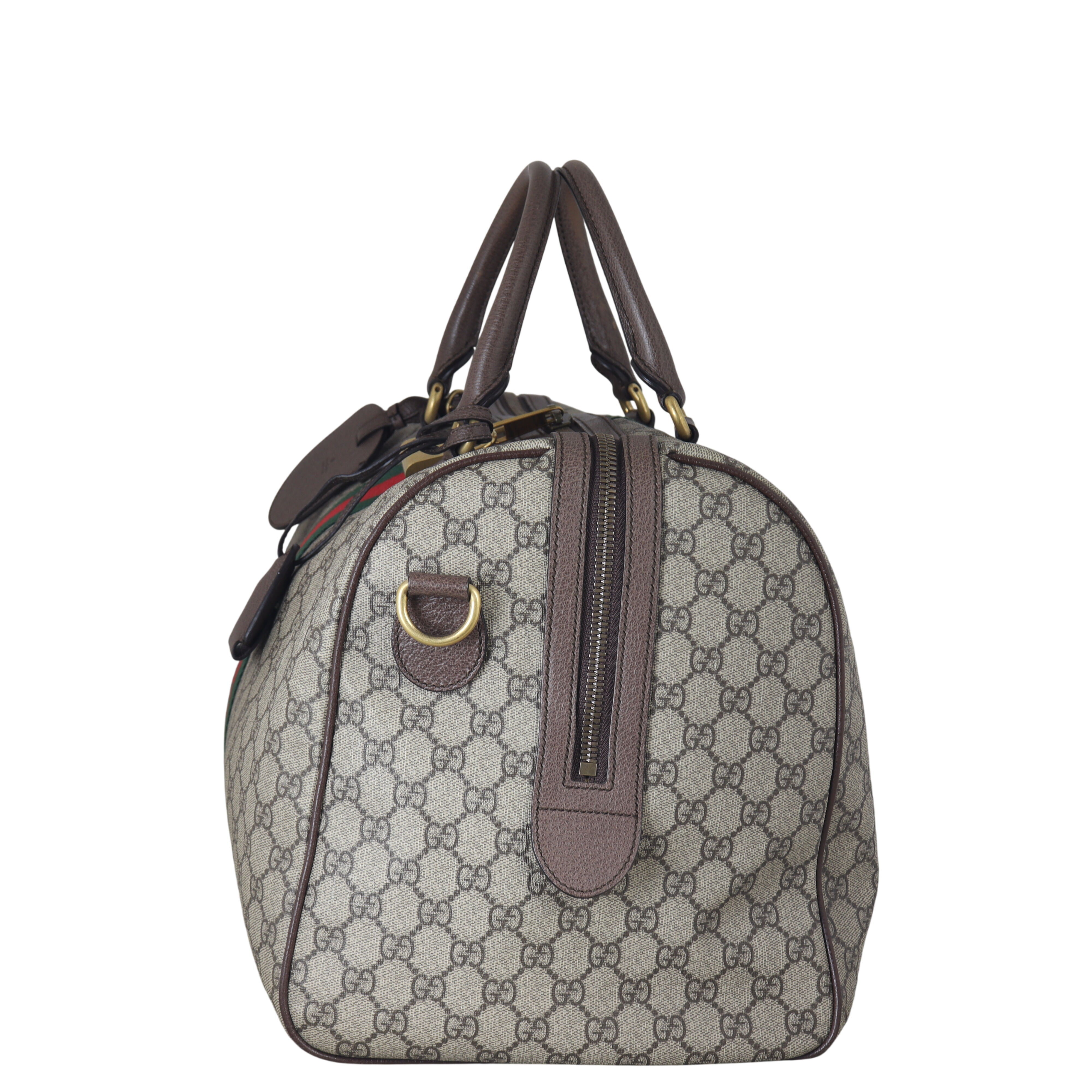 Gucci GG Supreme Ophidia Carry-On Duffle Medium