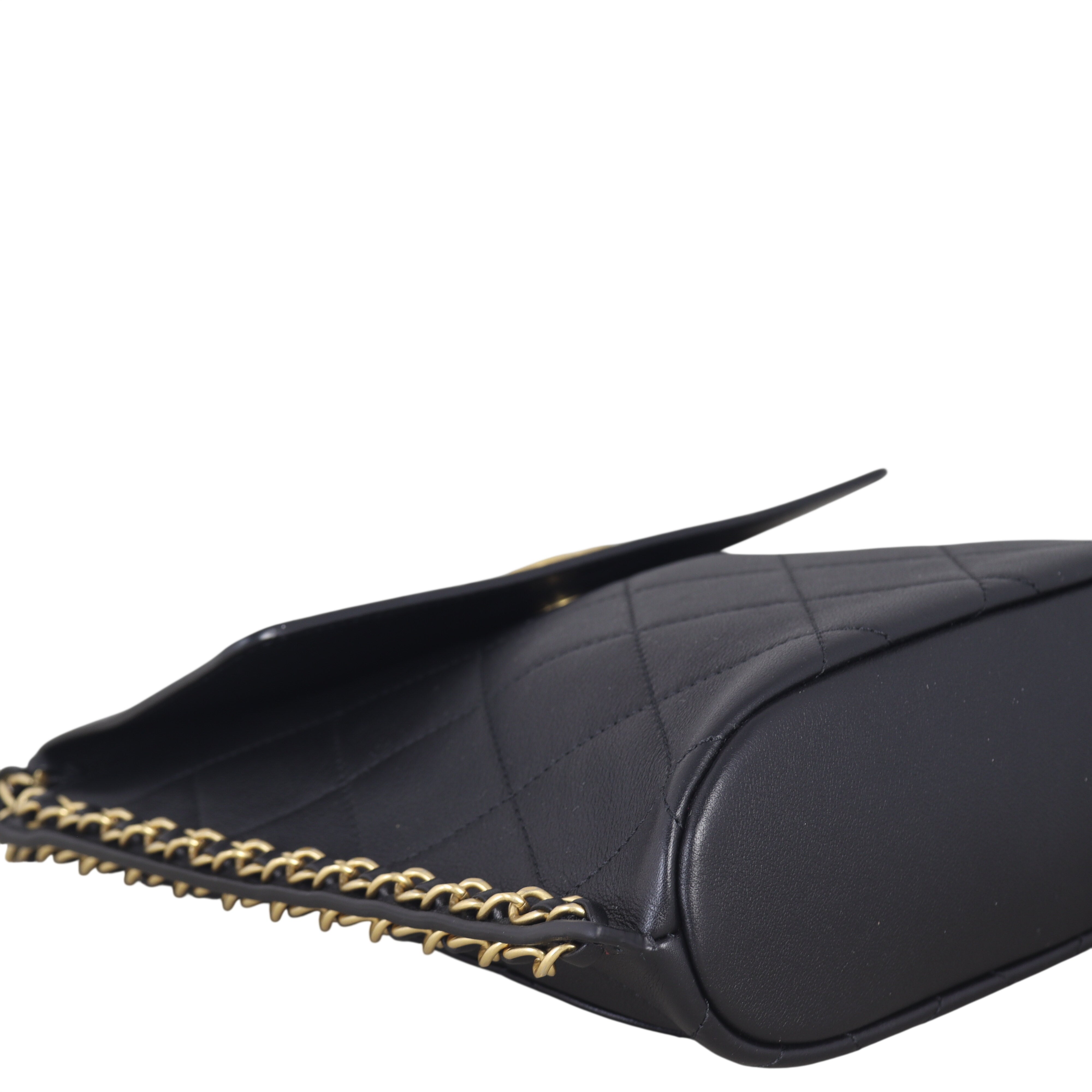 Chanel Quilted Hobo Bag Small