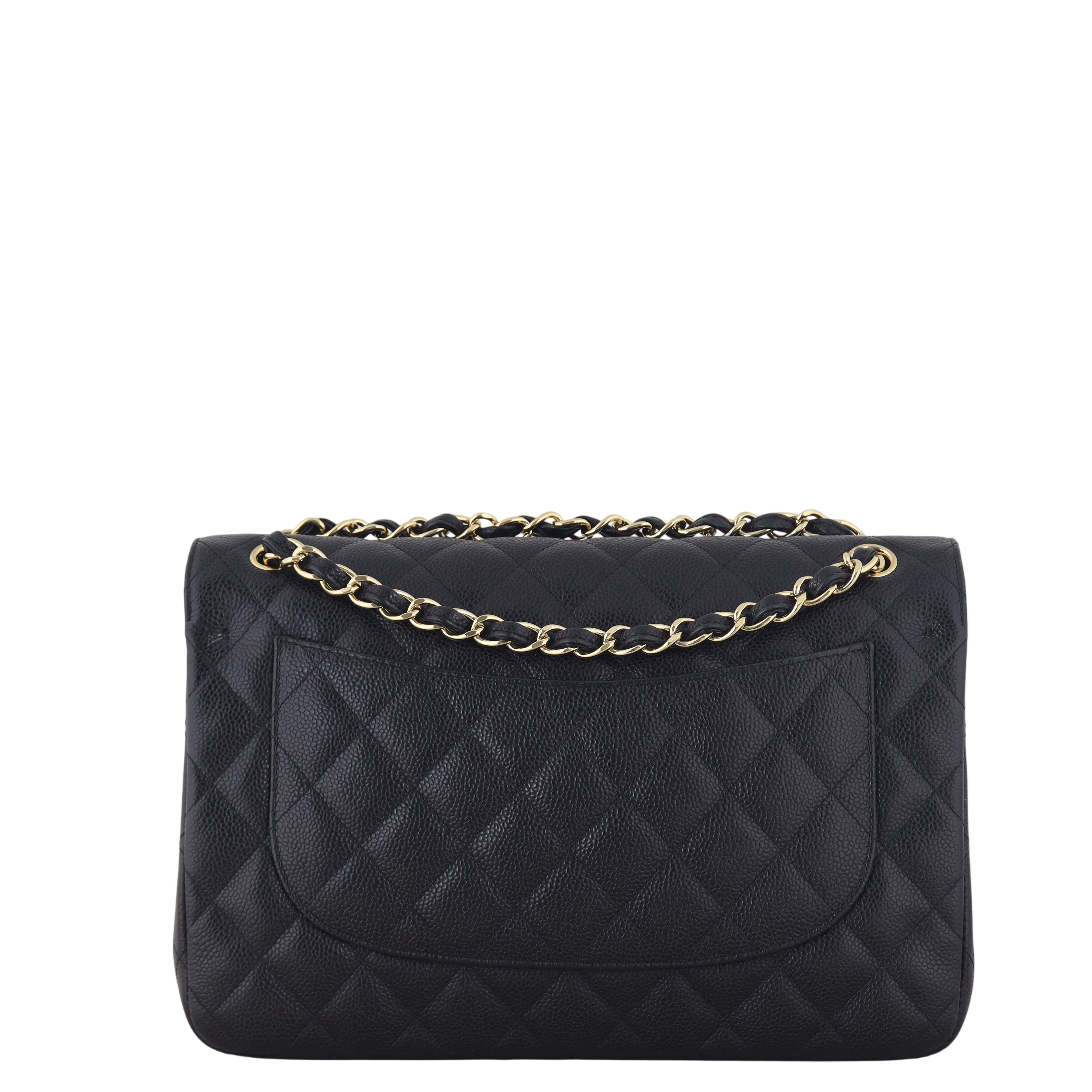Chanel Classic Double Flap Jumbo Caviar