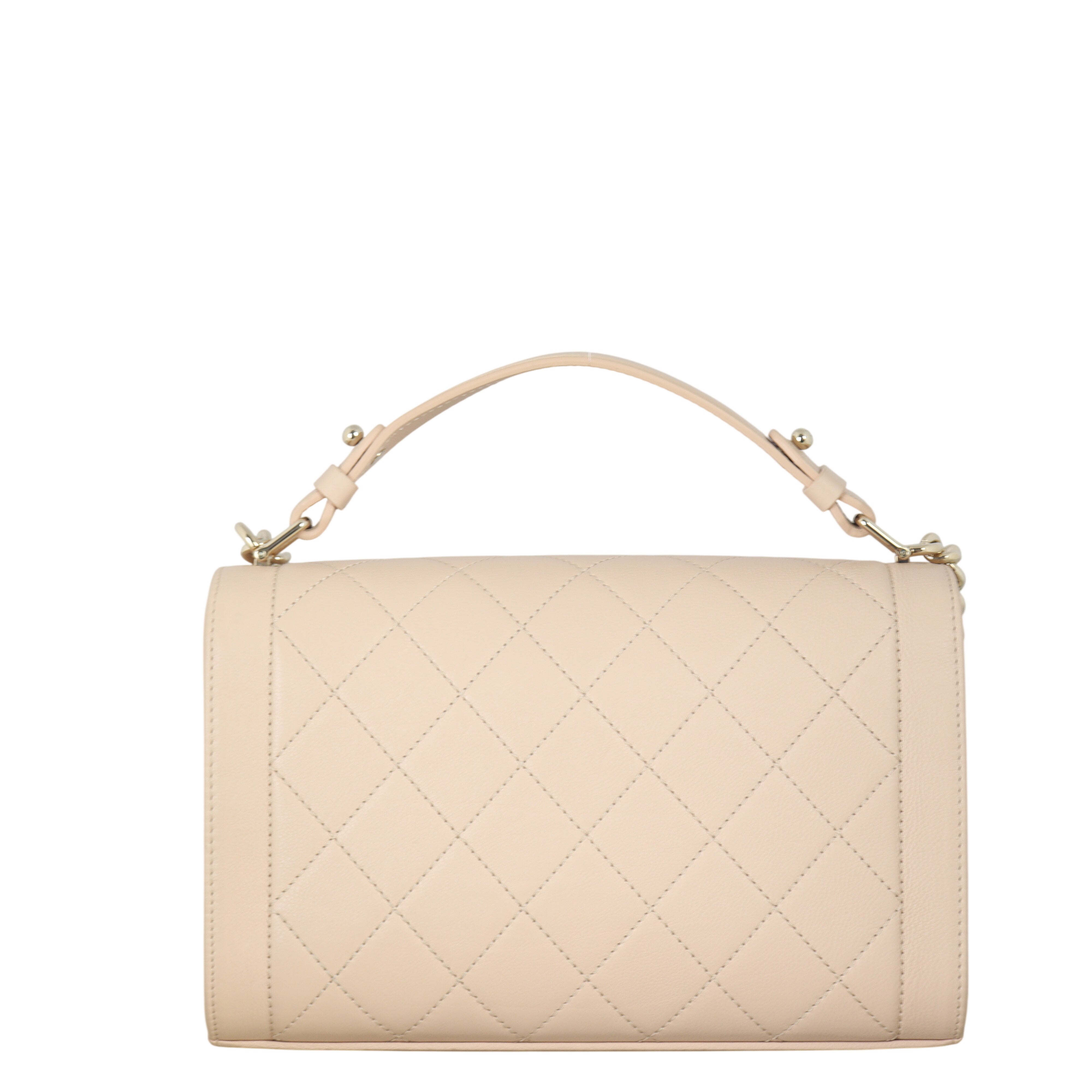 Chanel Label Click Flap Bag
