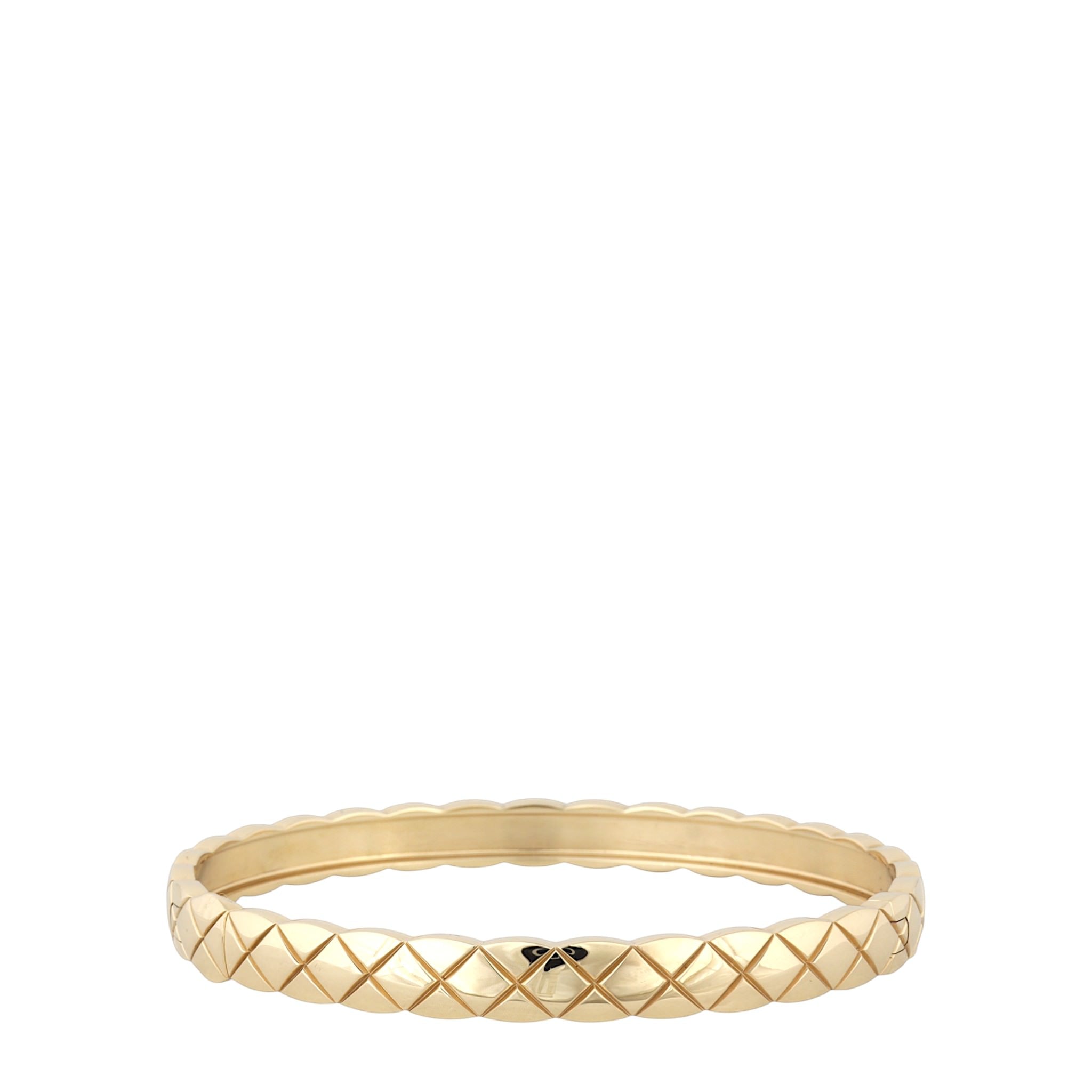 Chanel Coco Crush Diamond Bracelet 18k Yellow Gold