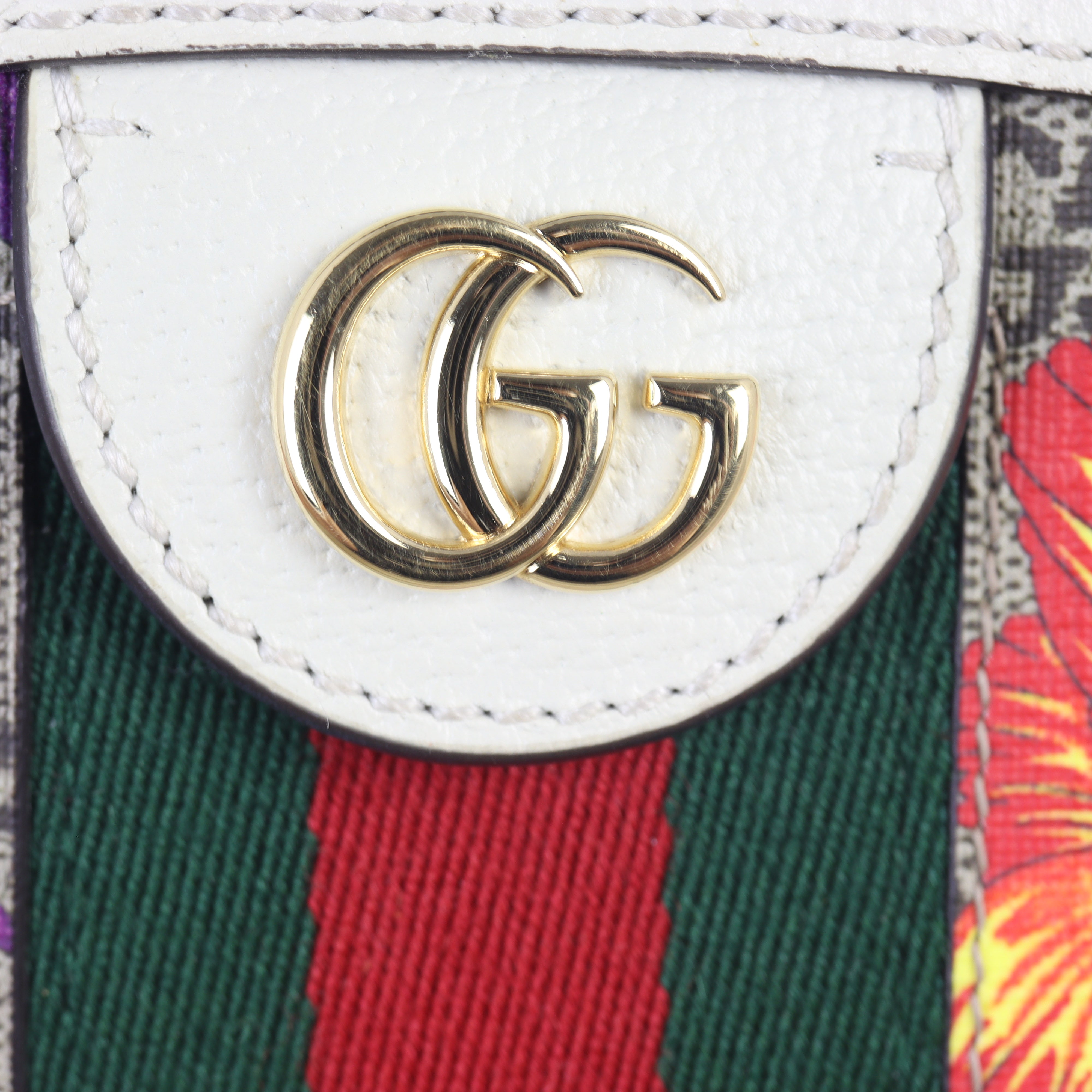 Gucci Ophidia GG Supreme Flora Small Shoulder Bag