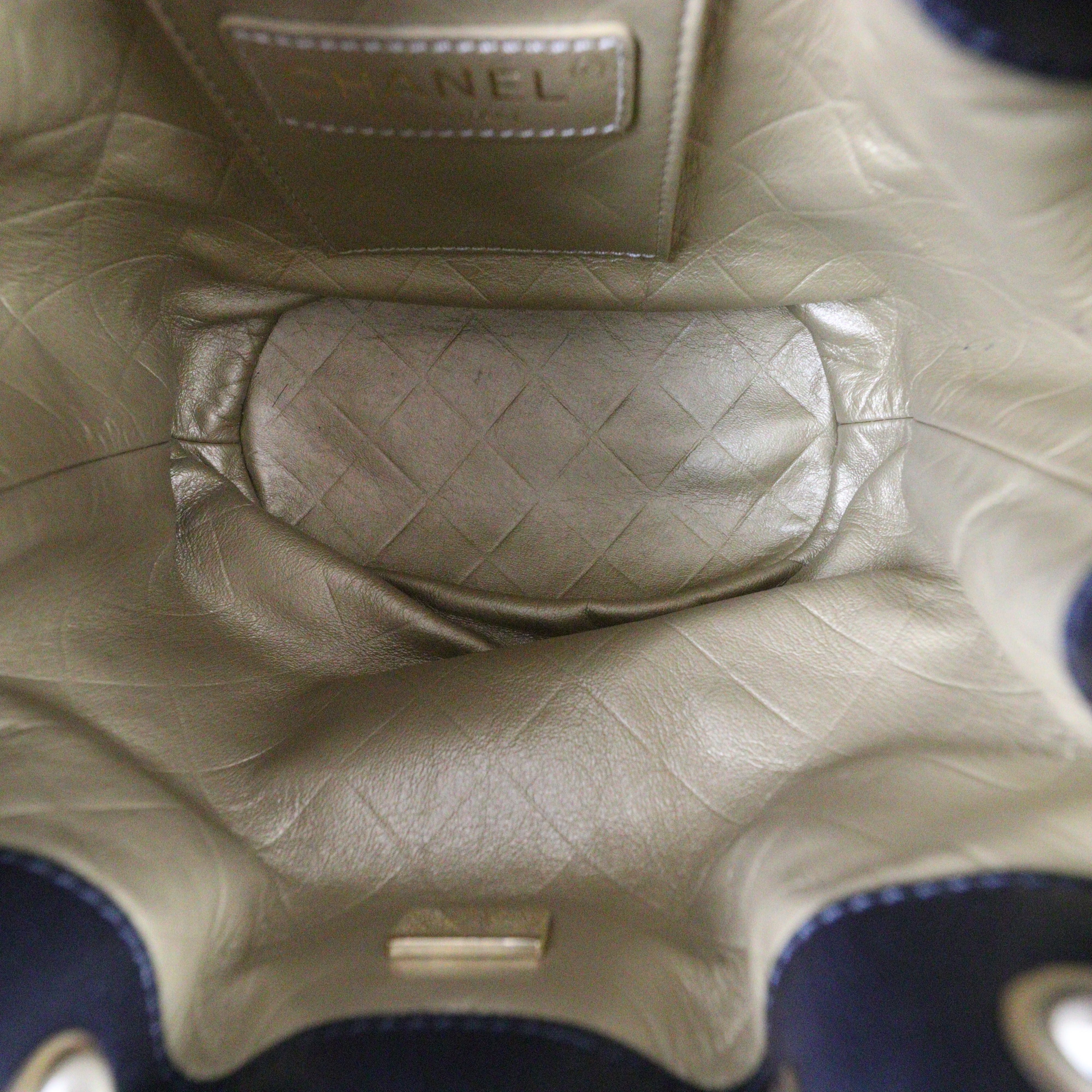 Chanel CC Drawstring Bucket Bag