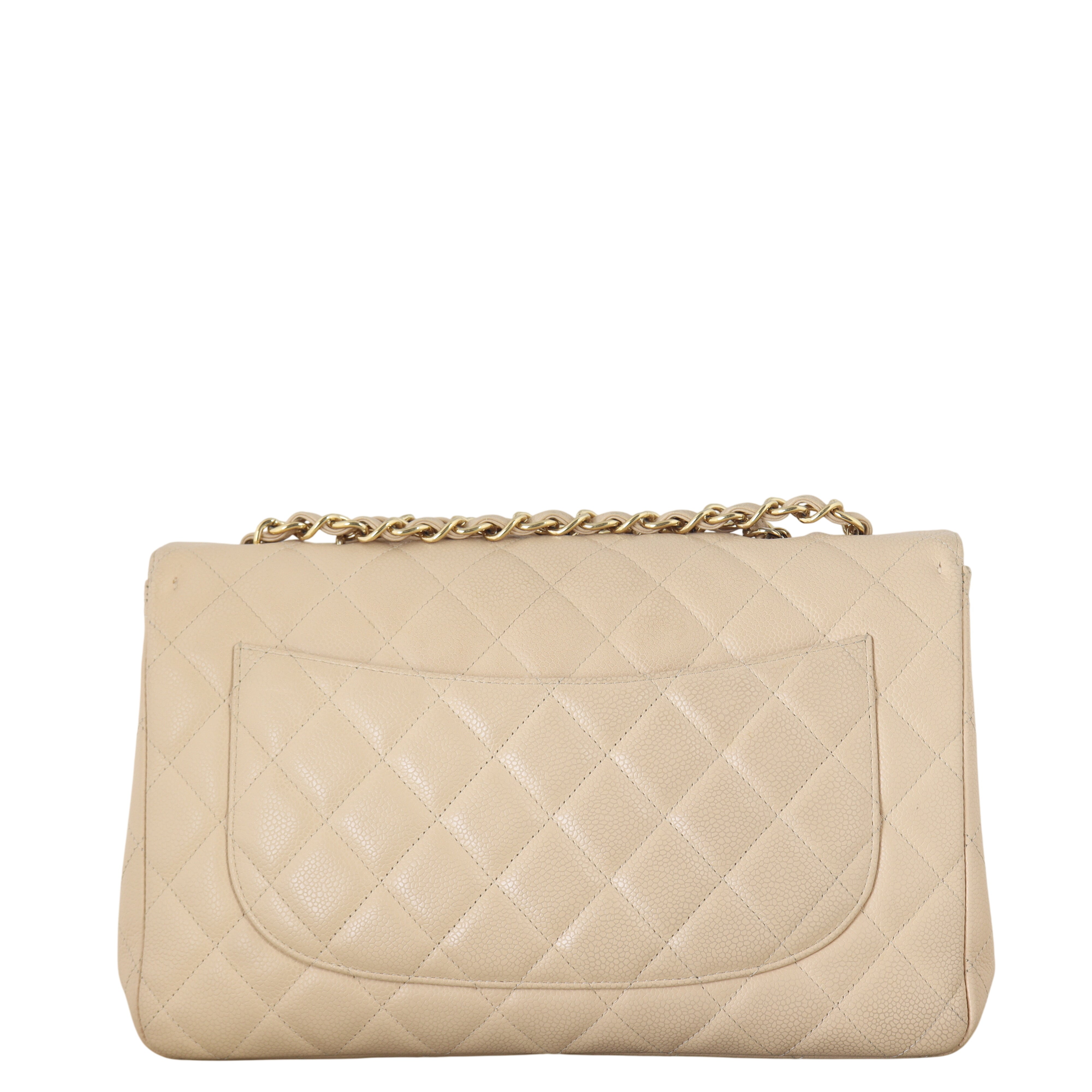 Chanel Classic Single Flap Jumbo Caviar
