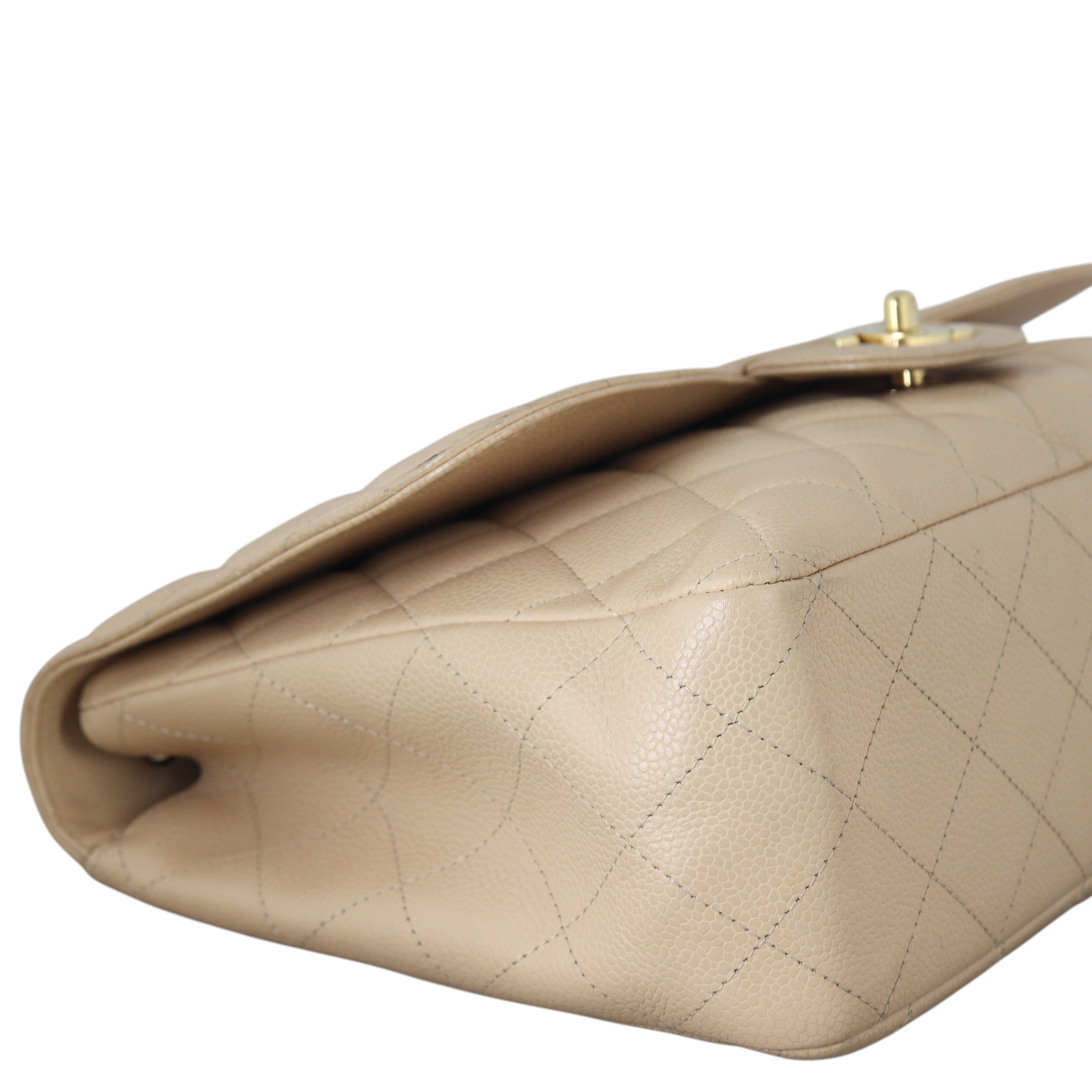 Chanel Classic Single Flap Jumbo Caviar