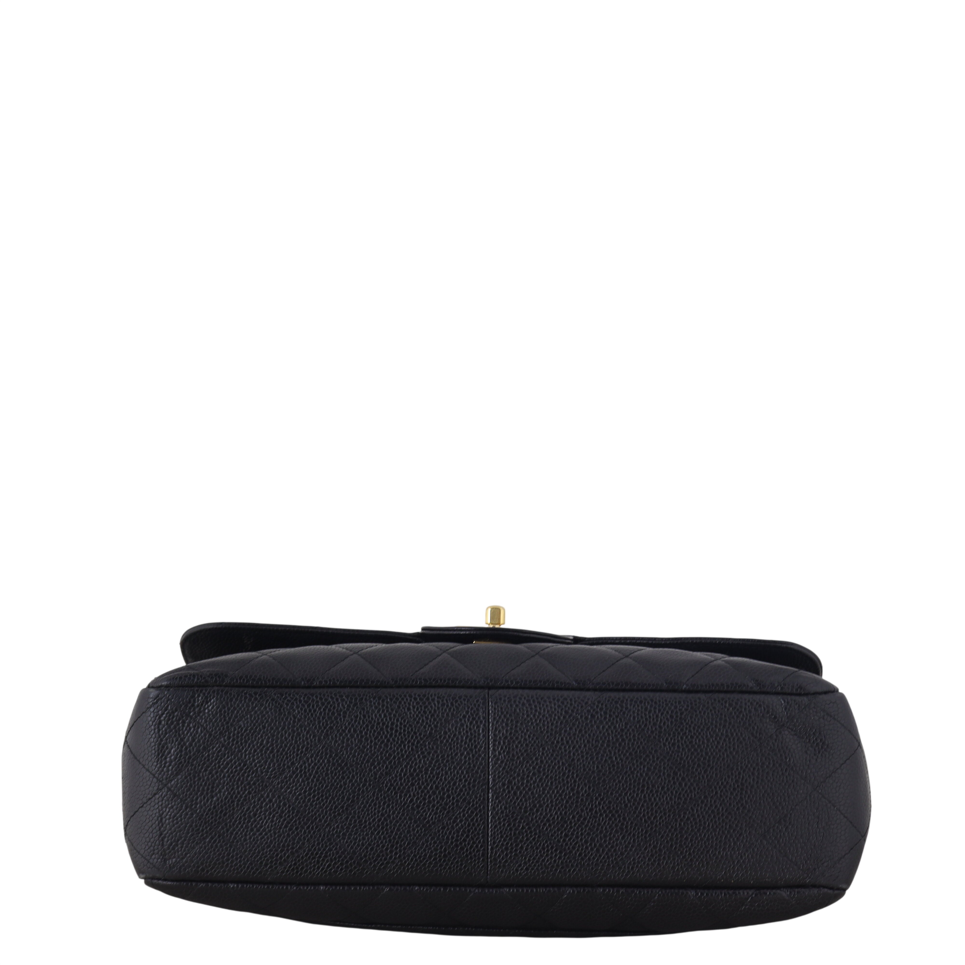 Chanel Classic Single Flap Jumbo Caviar