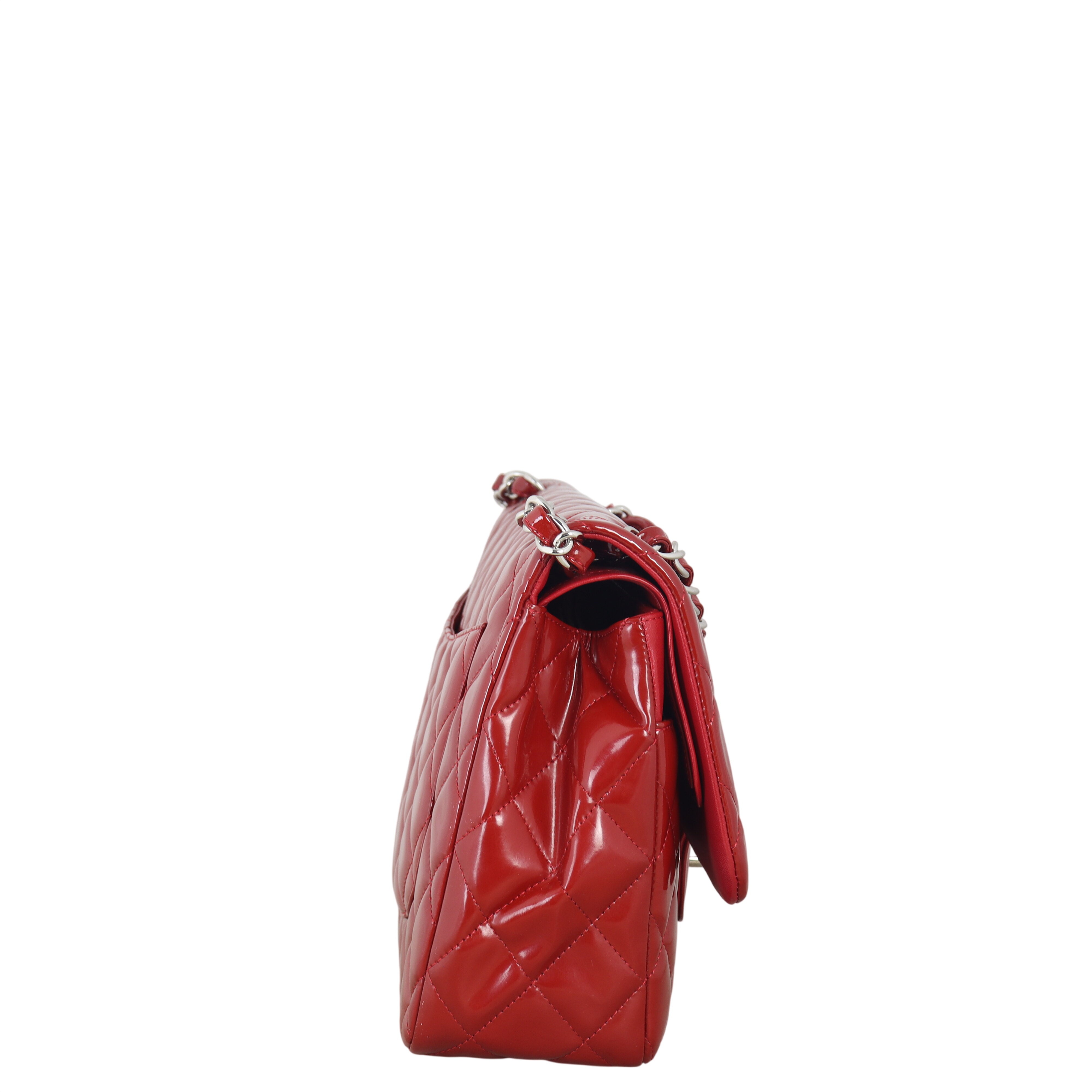 Chanel Classic Double Flap Jumbo Patent