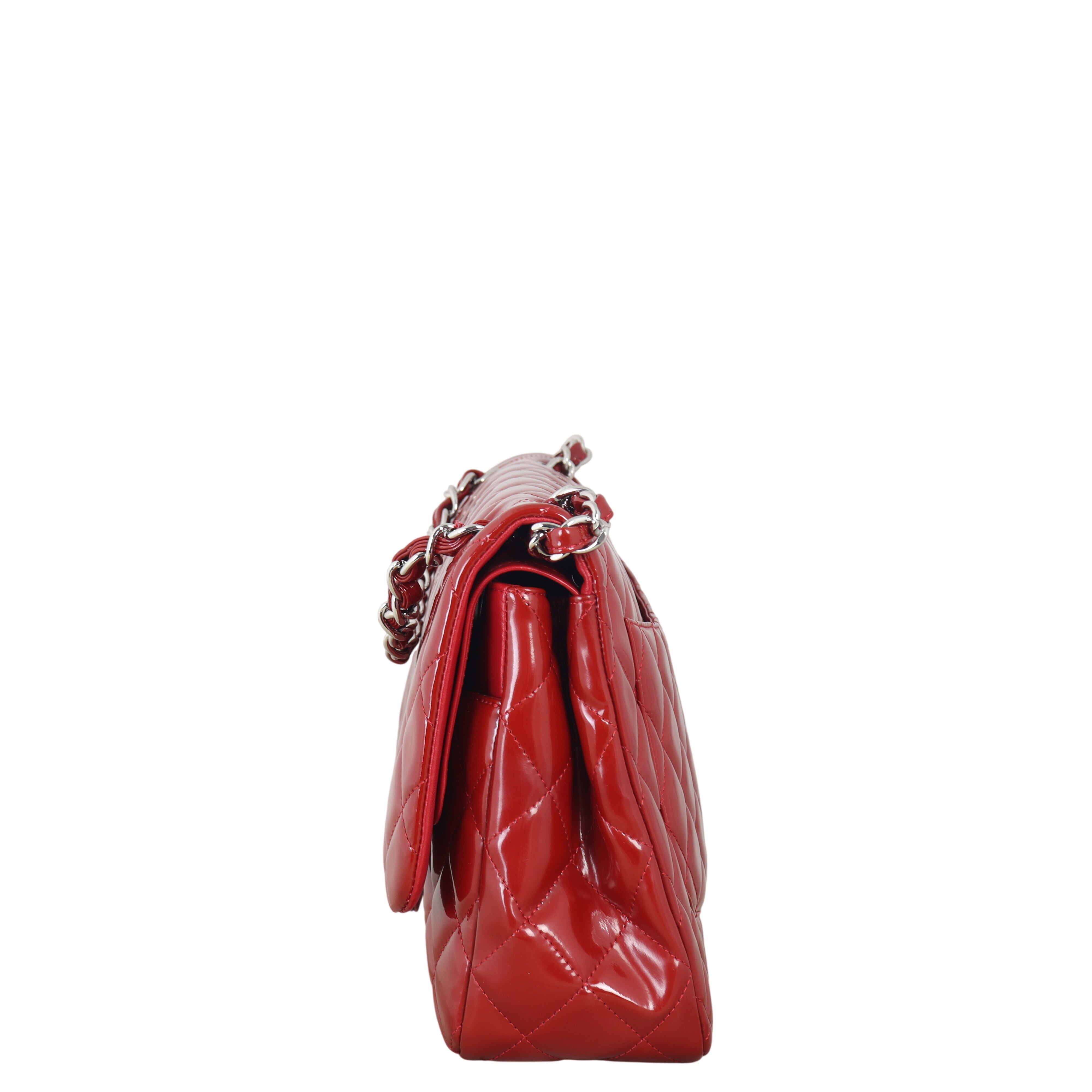 Chanel Classic Double Flap Jumbo Patent
