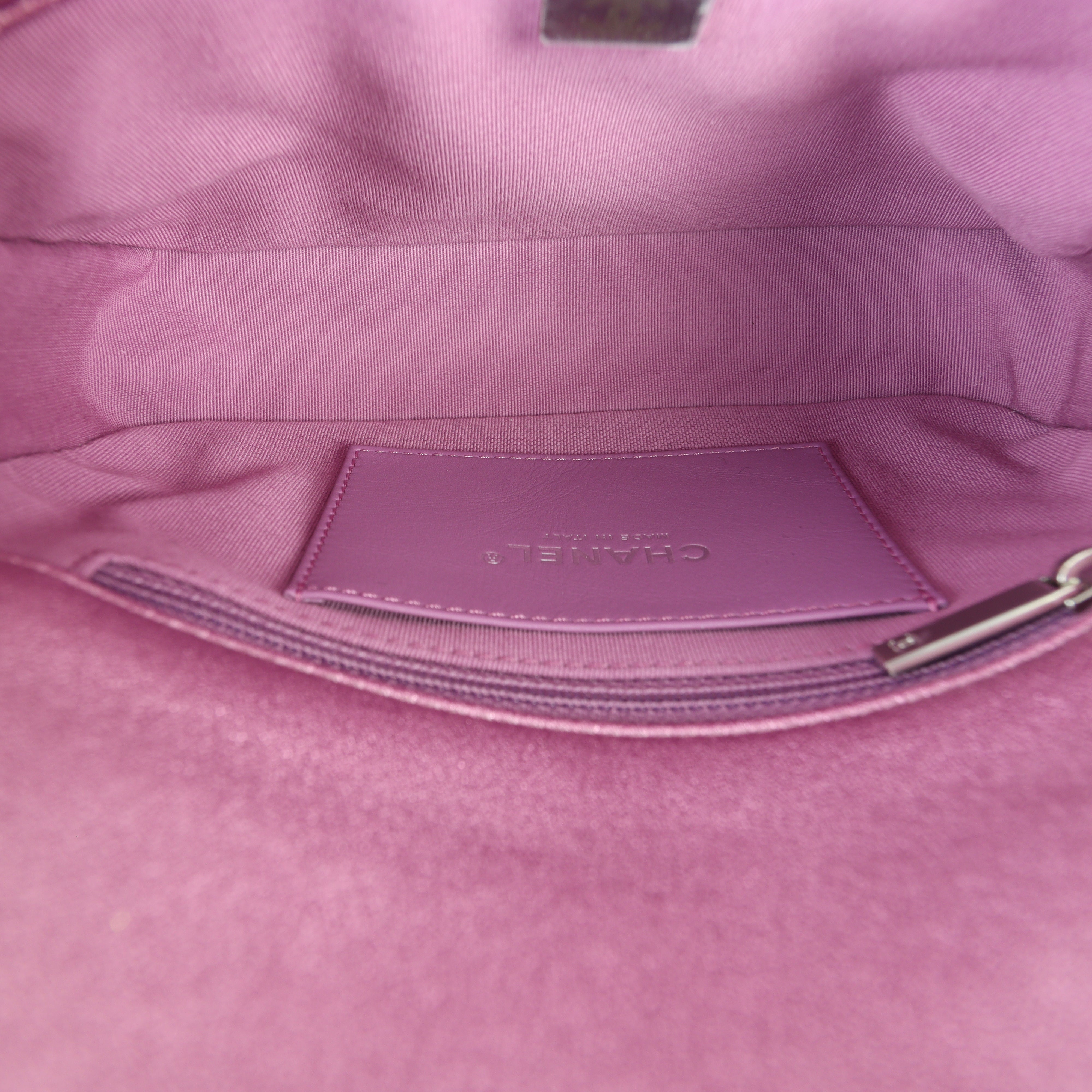 Chanel CC Mini Flap Lacquered Chain Bag