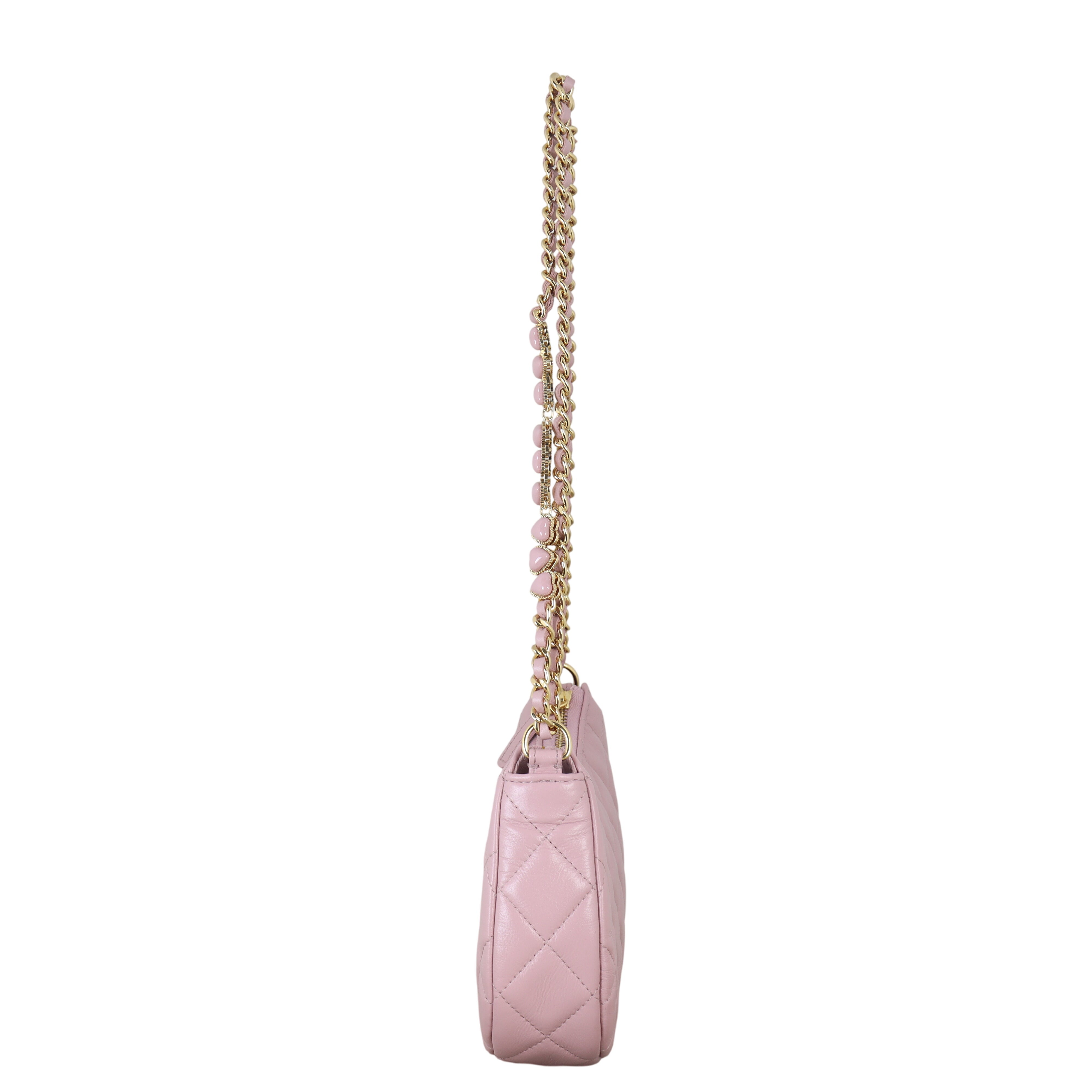 Chanel CC Heart Chain Hobo