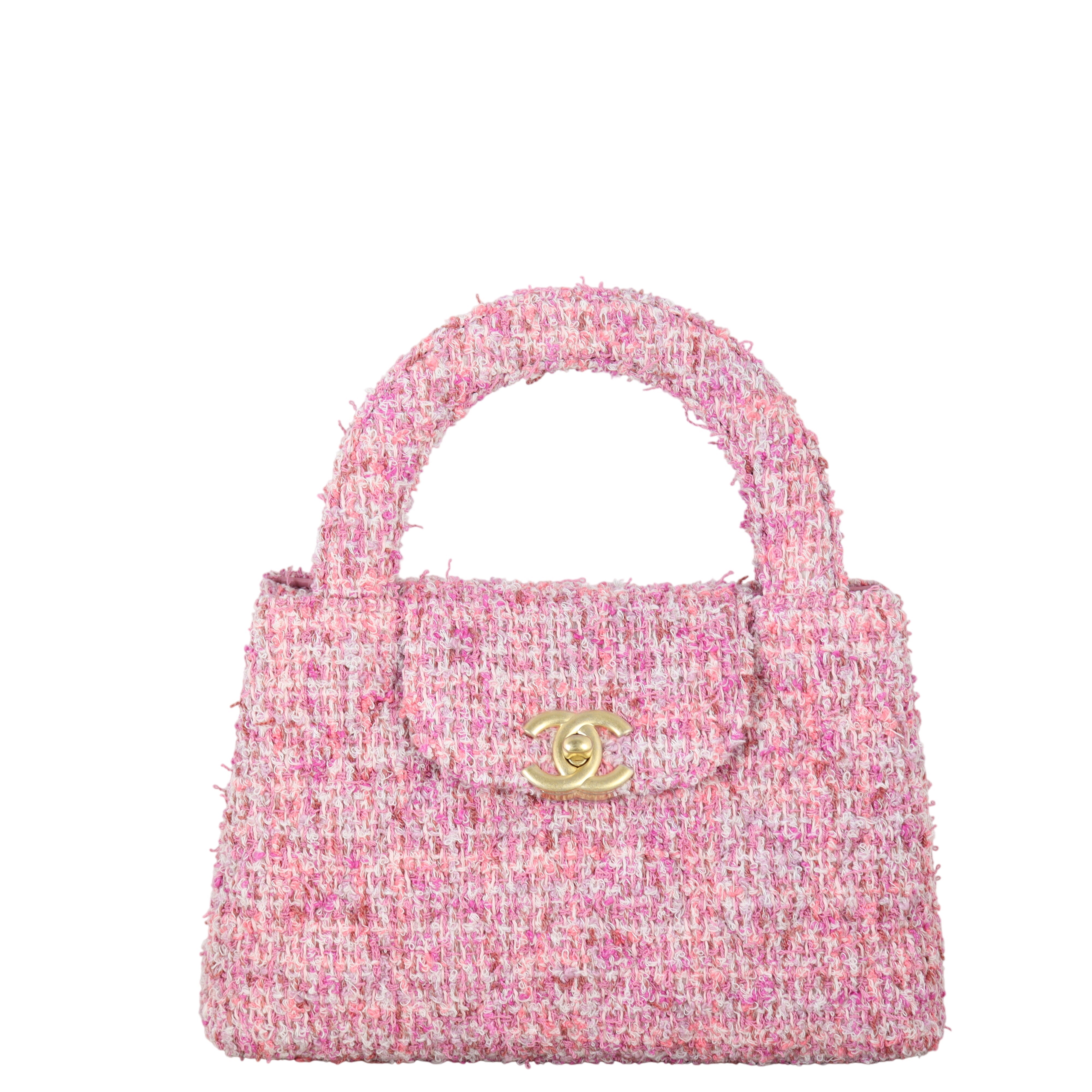 Chanel Kelly Shopper Nano Tweed