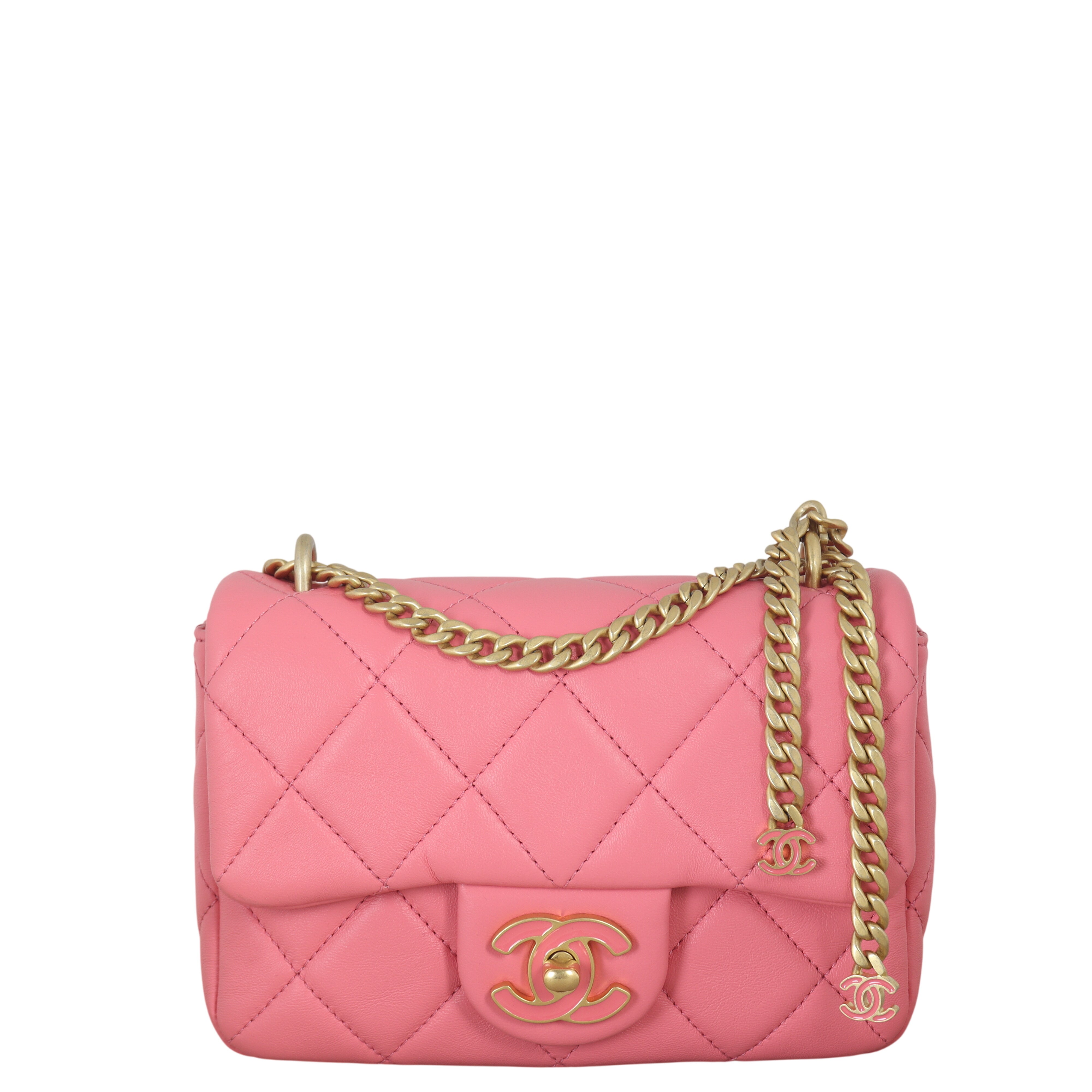 Chanel Enamel CC Mini Flap Bag