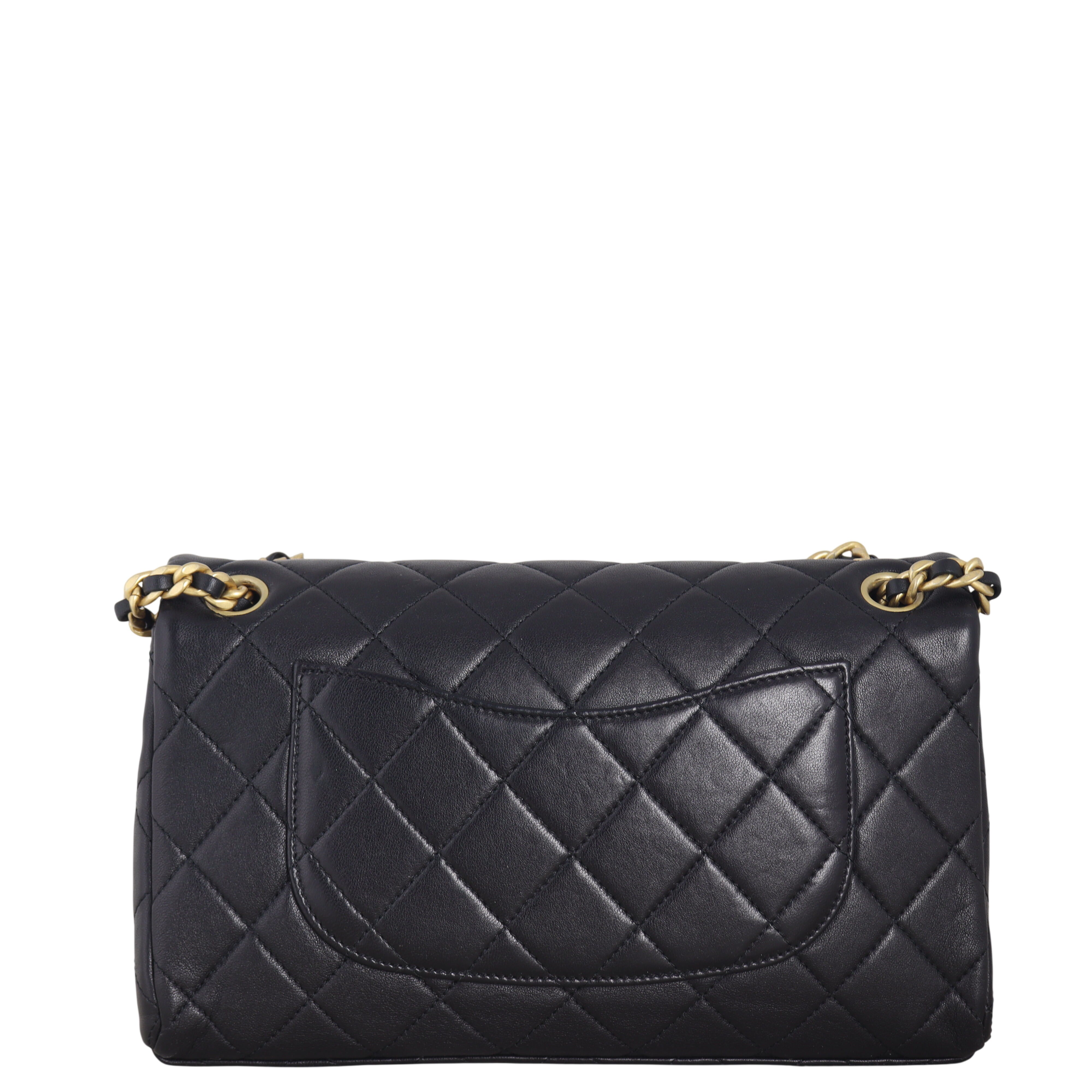 Chanel Logo Letters Flap Bag