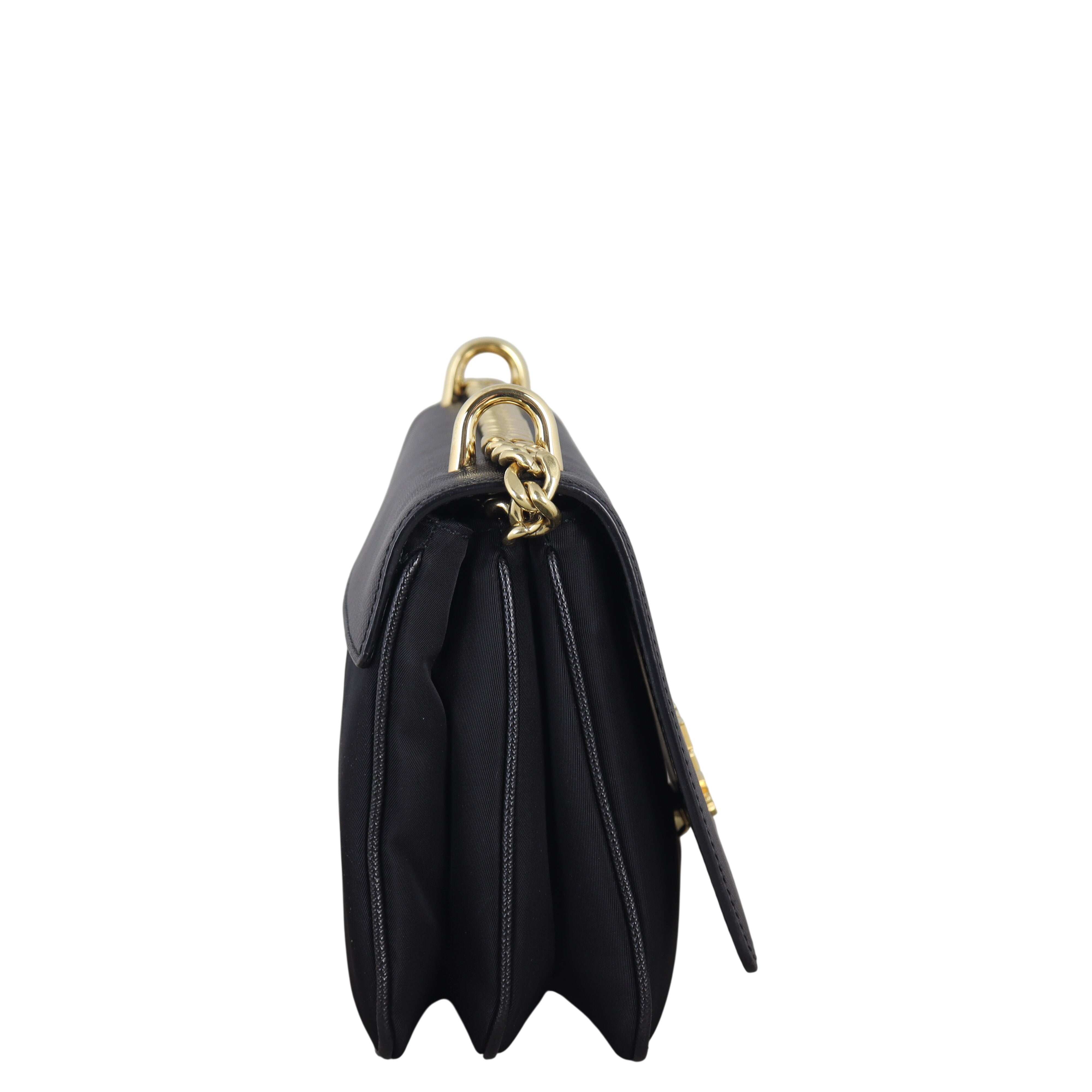 Prada Metal Saffiano Chain Bag