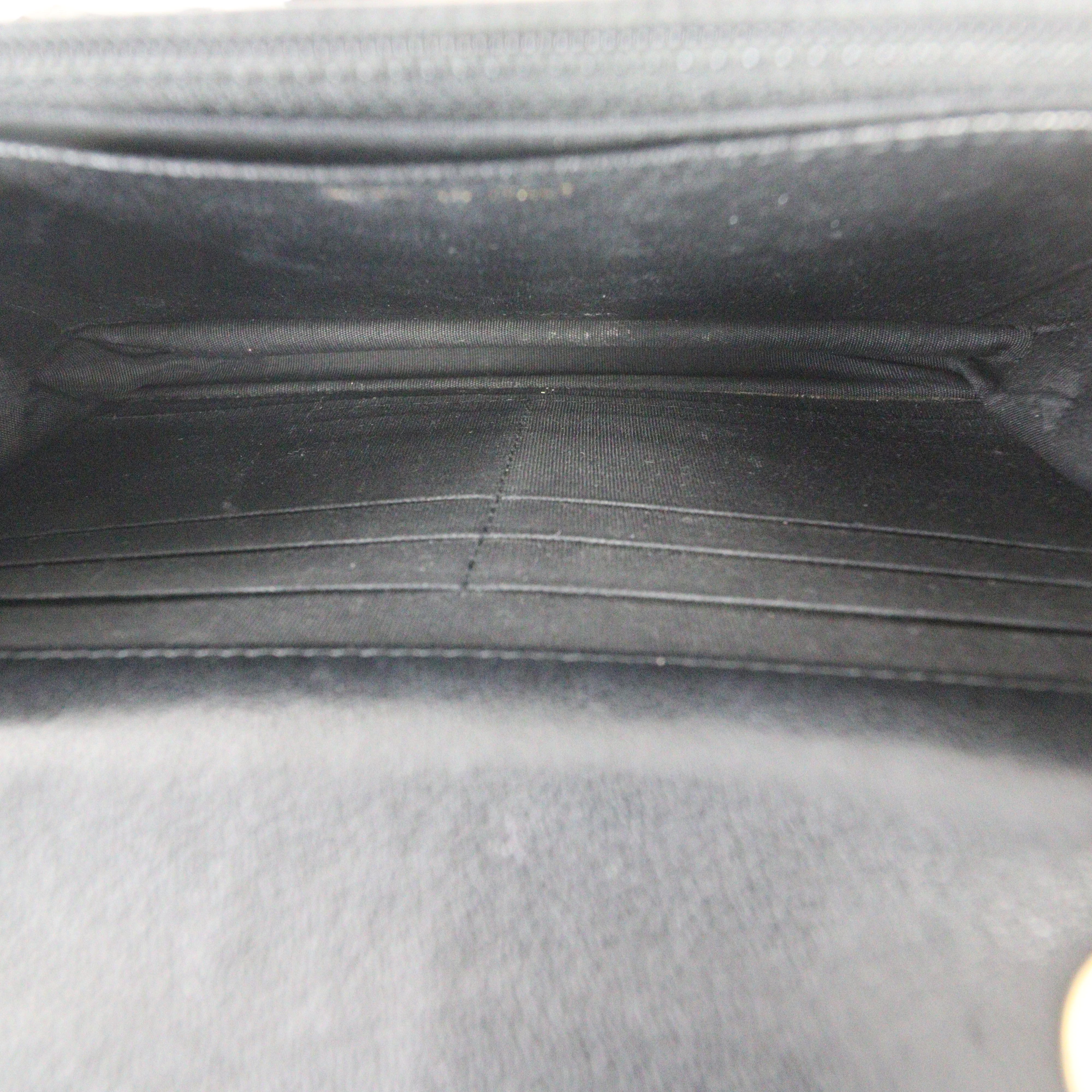 Chanel CC Eyelet Wallet On Chain Patent