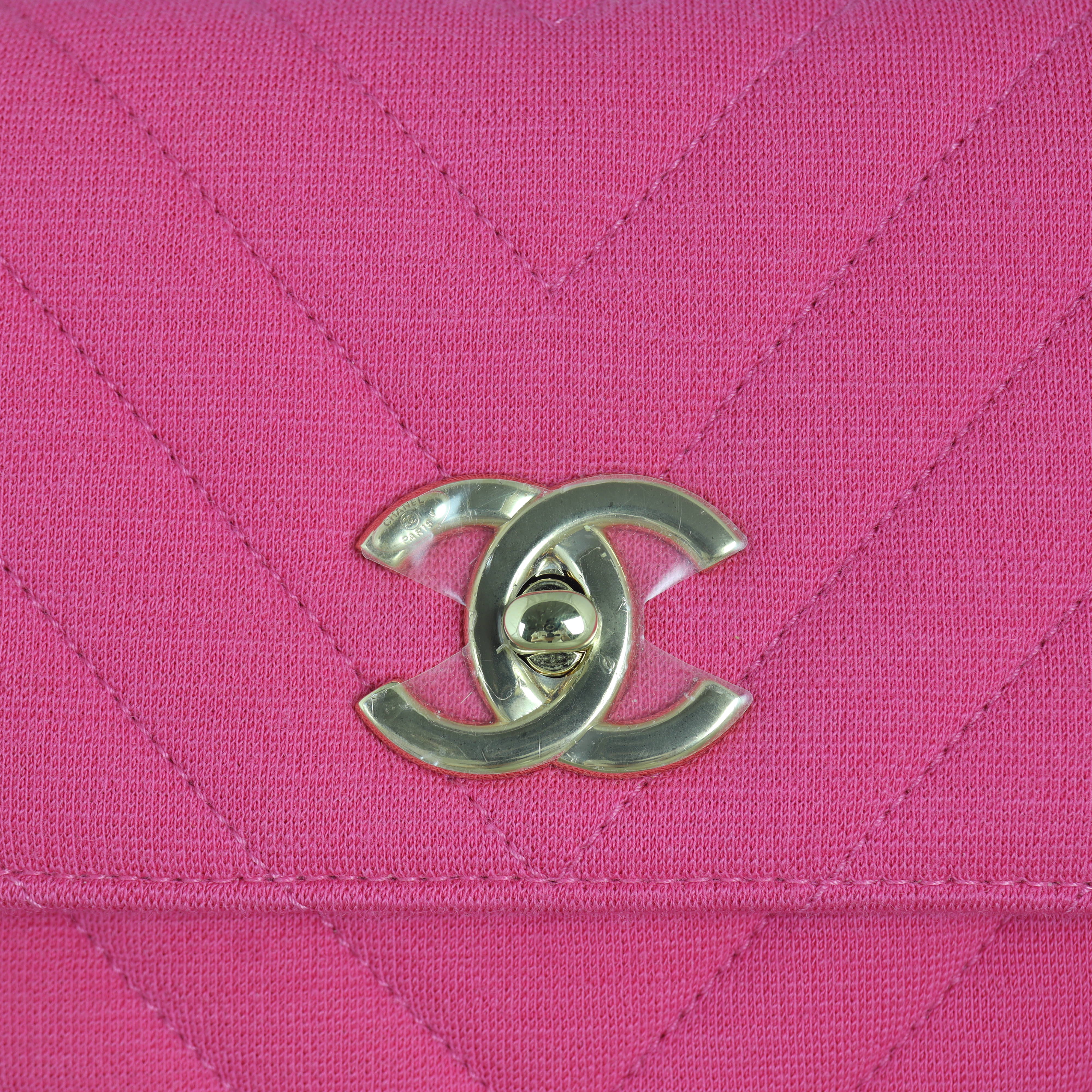 Chanel CC Trendy Chevron Jersey