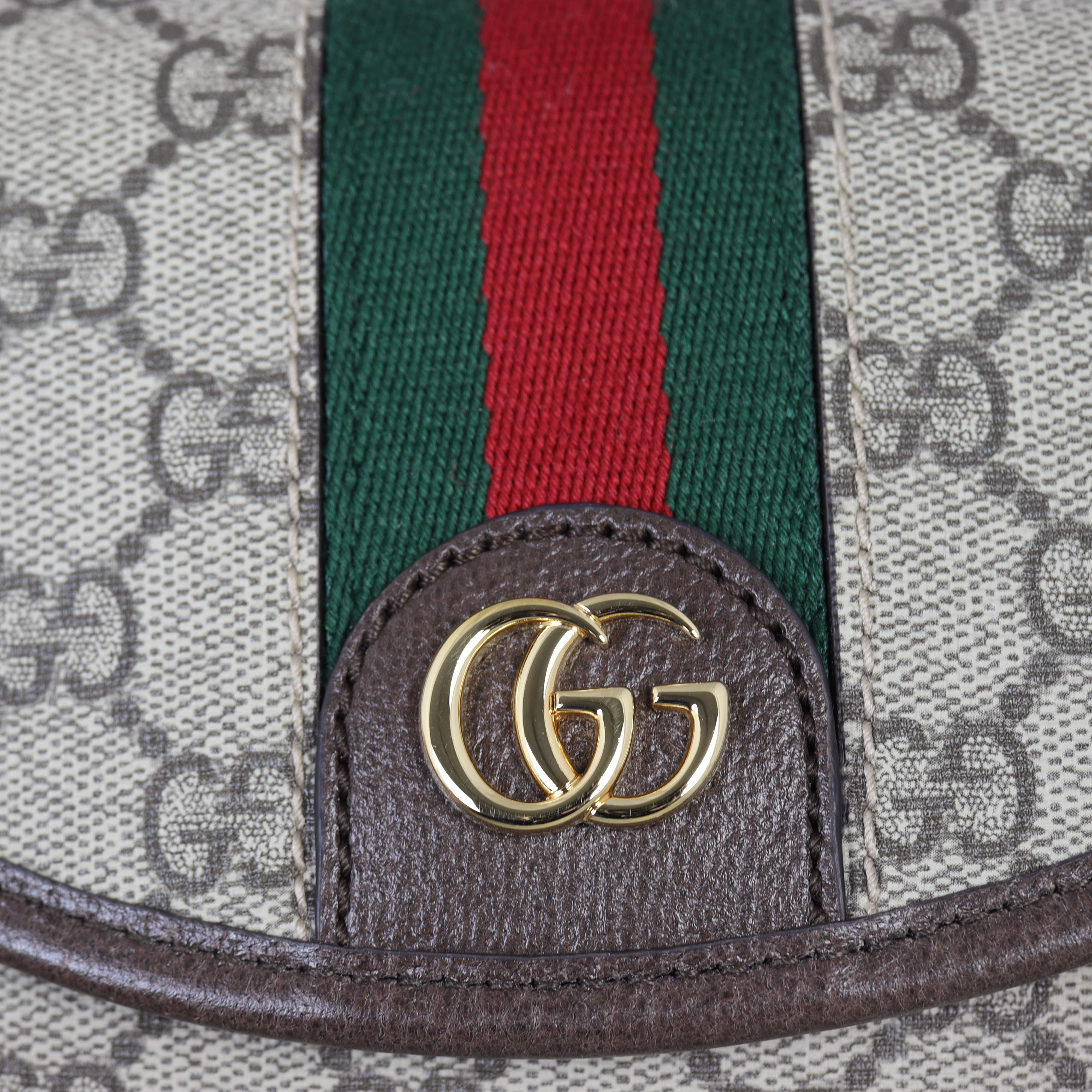 Gucci Ophidia GG Supreme Flap Shoulder Bag