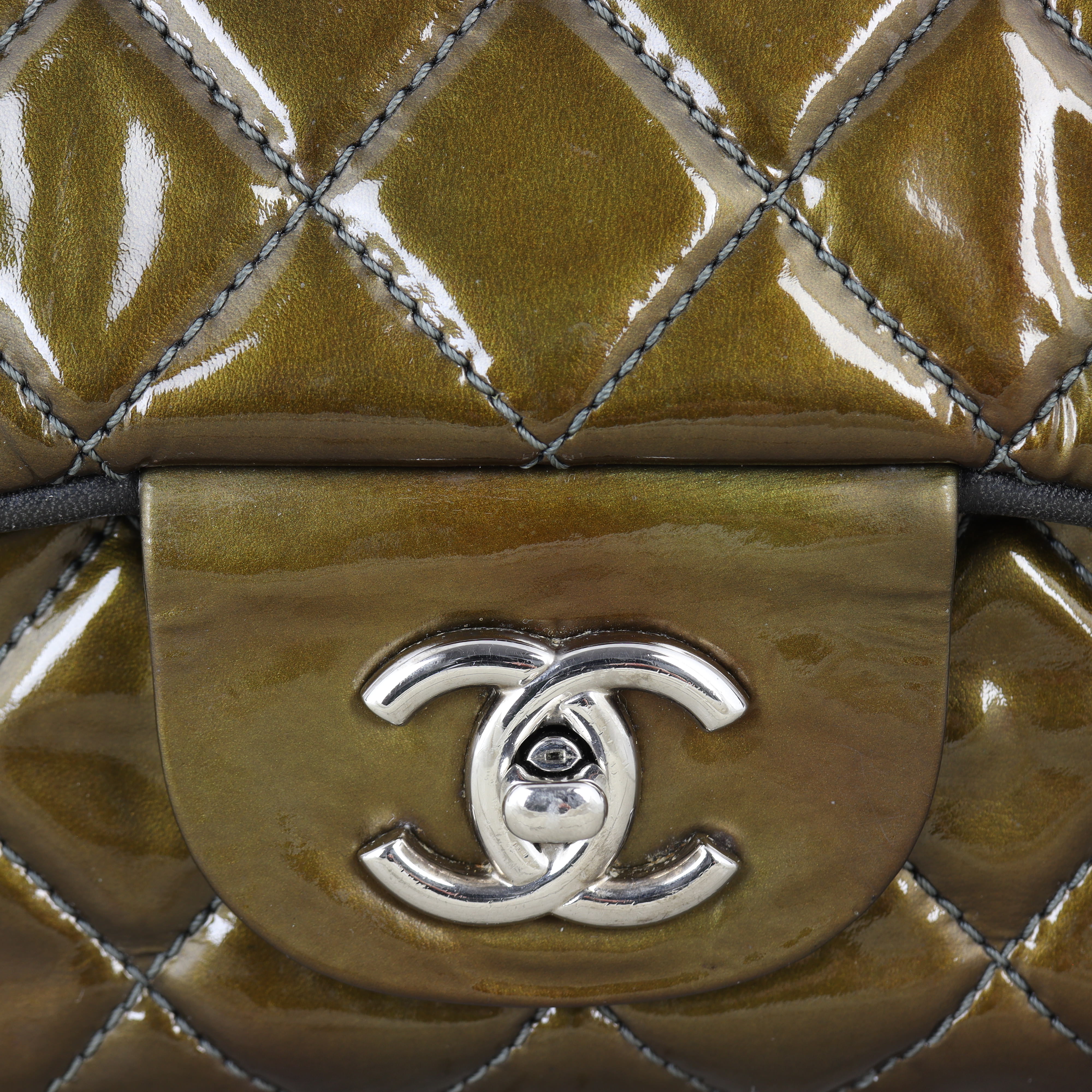 Chanel Classic Single Flap Jumbo Patent