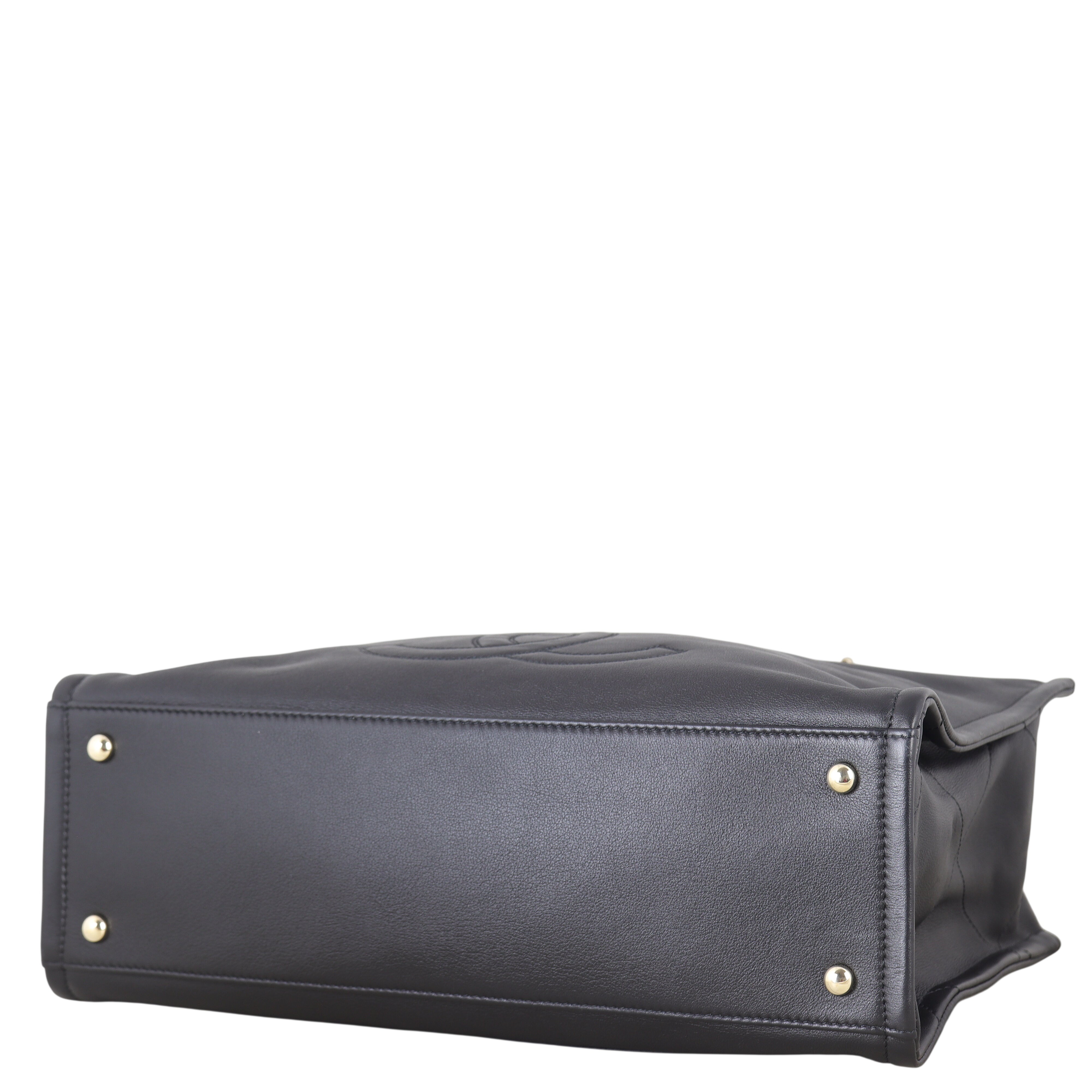 Chanel CC Zip Shopping Tote