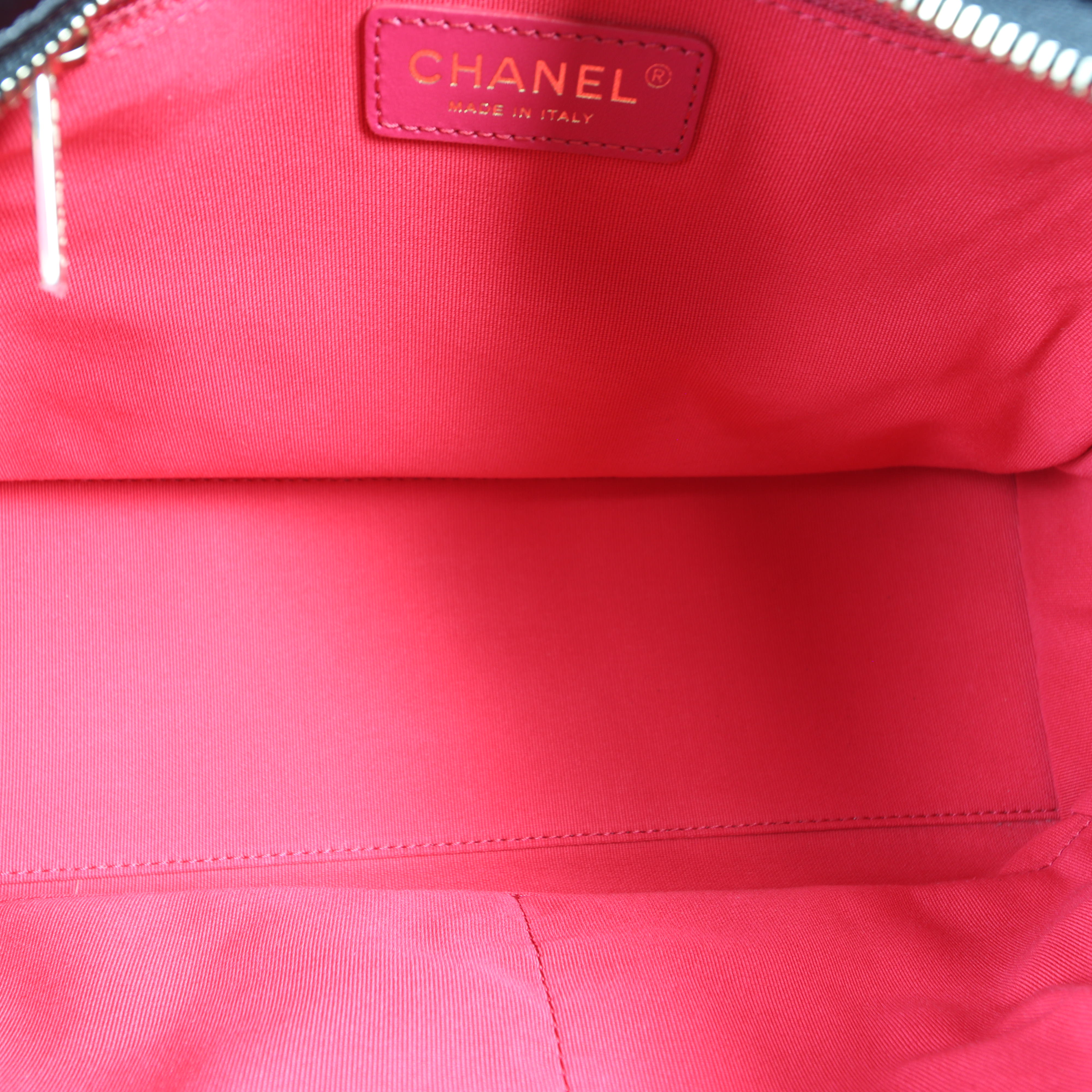 Chanel CC Zip Shopping Tote