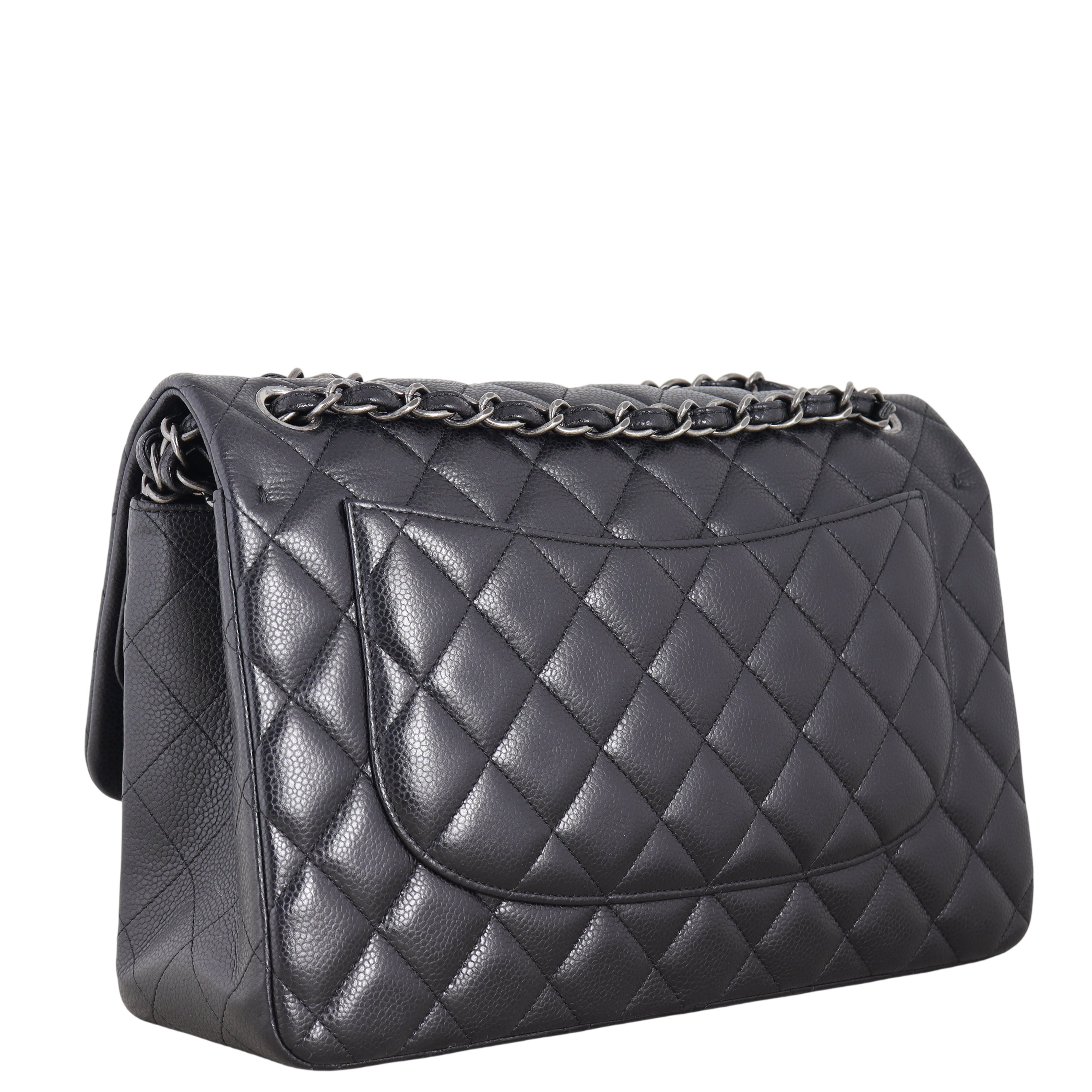 Chanel Classic Double Flap Jumbo Caviar