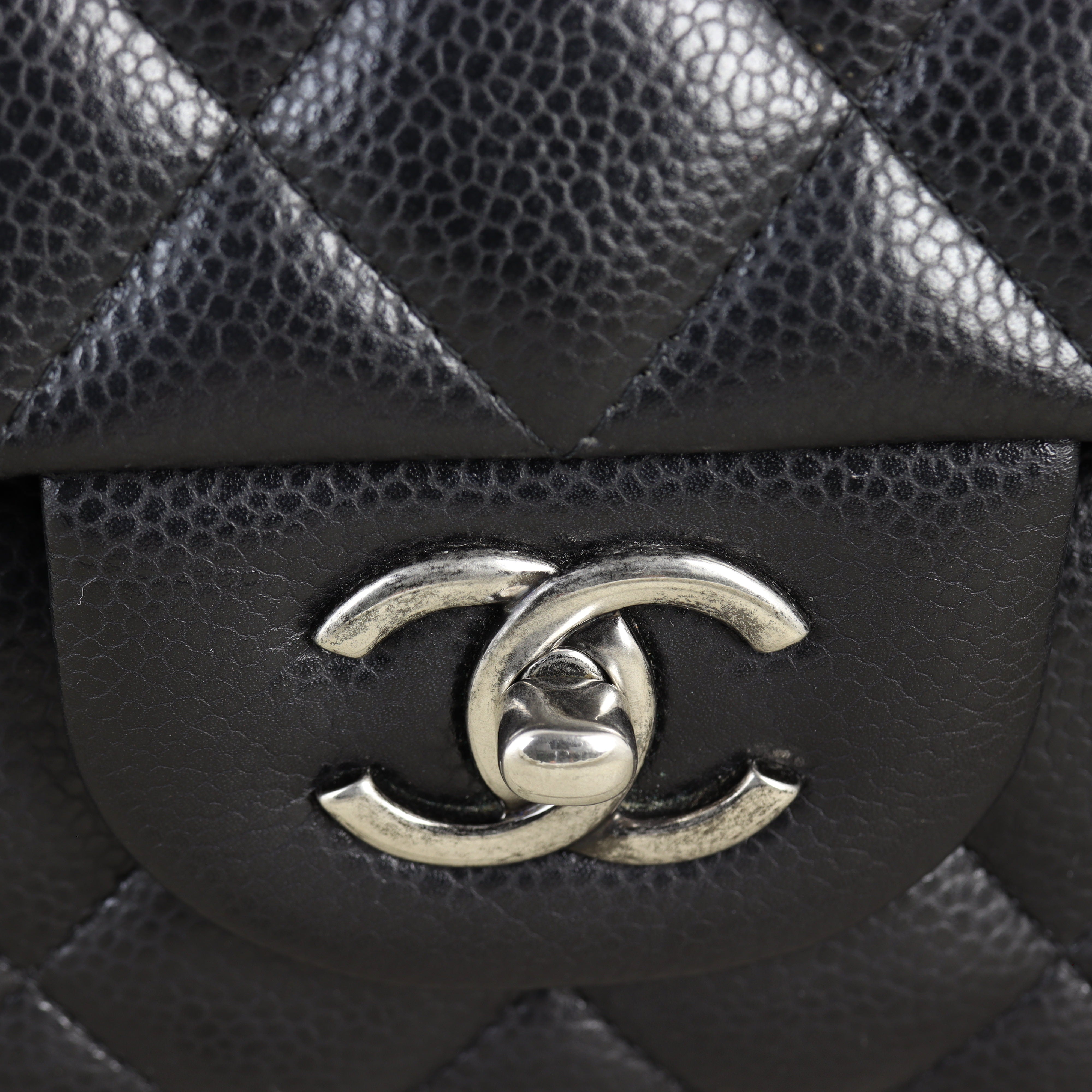 Chanel Classic Double Flap Jumbo Caviar
