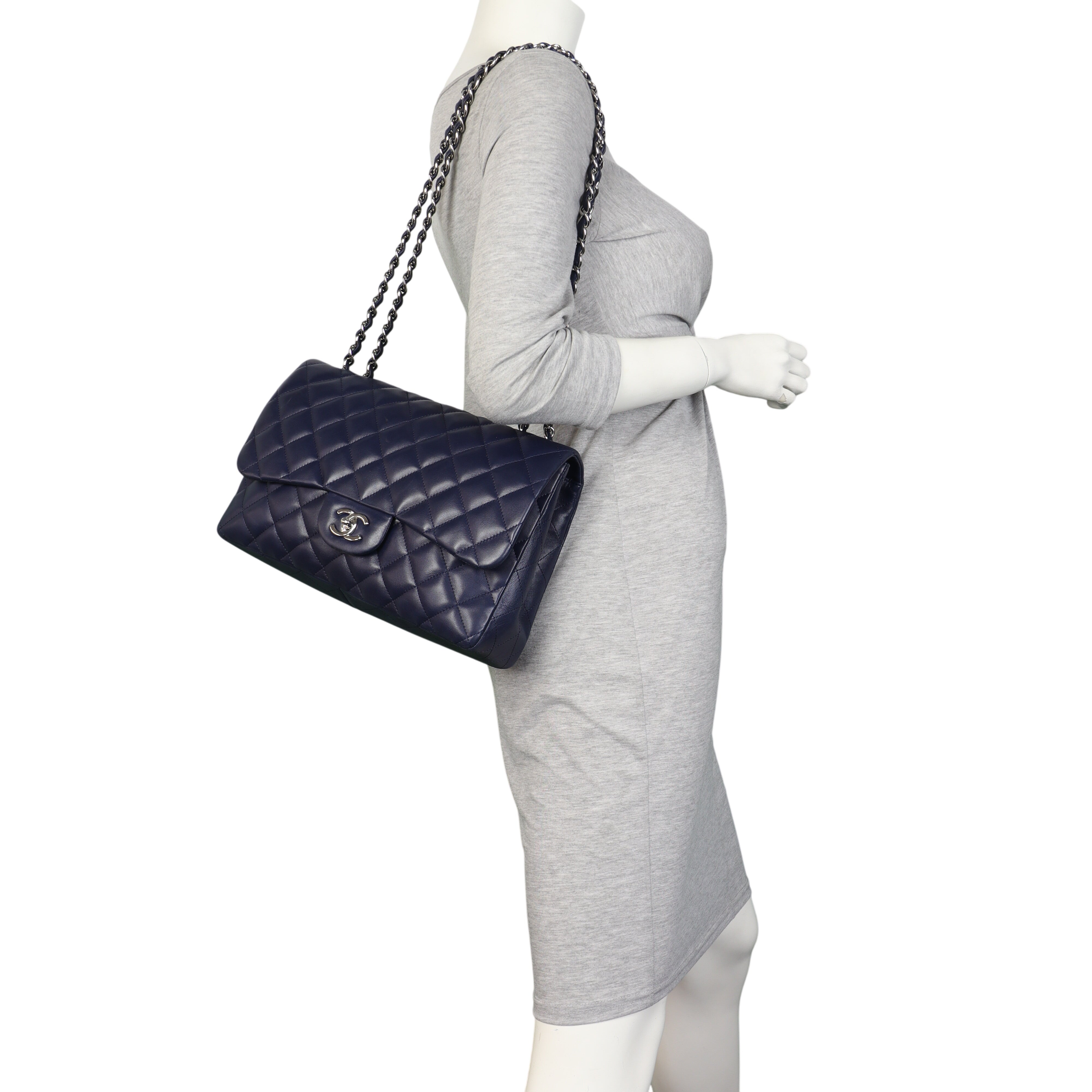Chanel Classic Single Flap Jumbo Lambskin