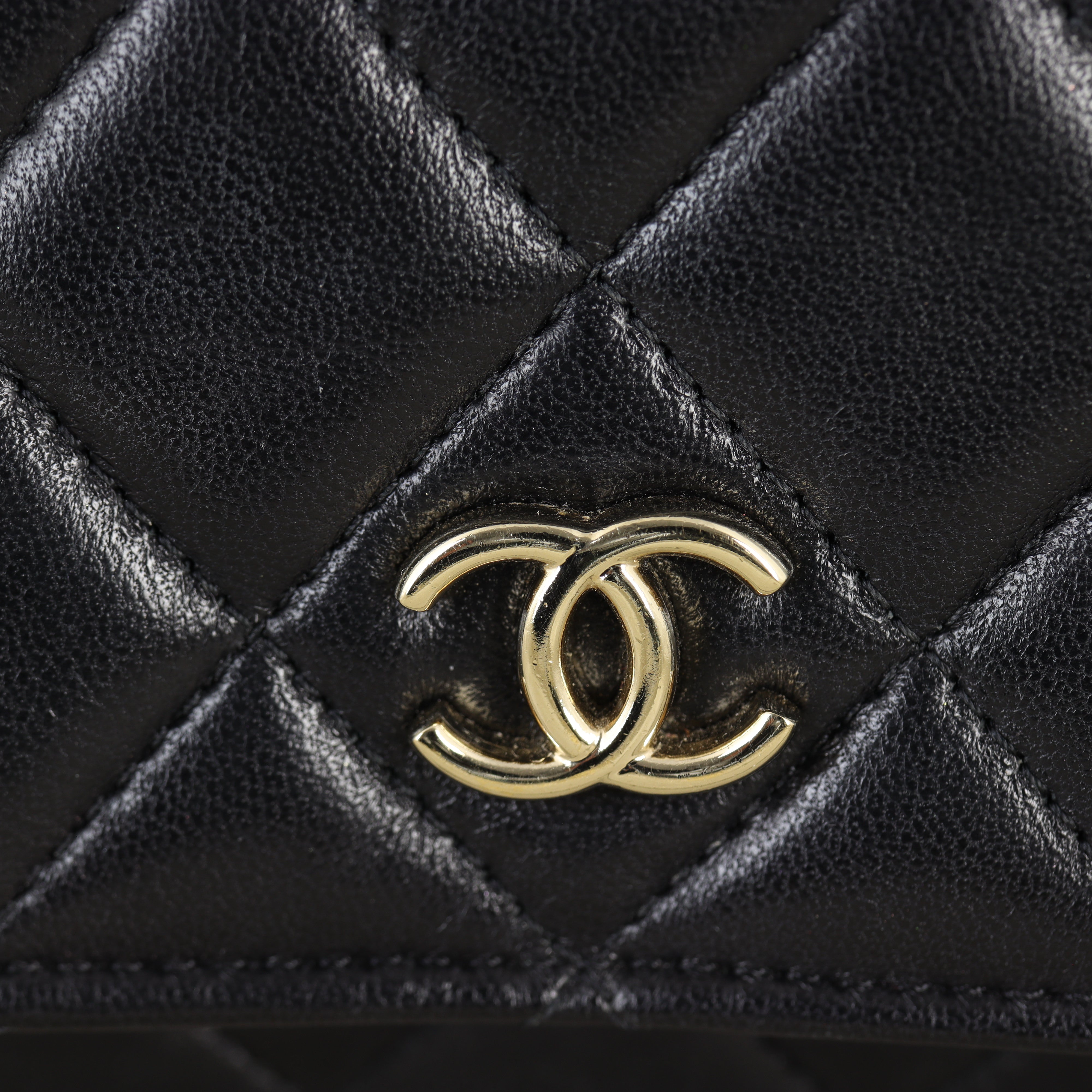 Chanel Classic Wallet on Chain Coco Charms