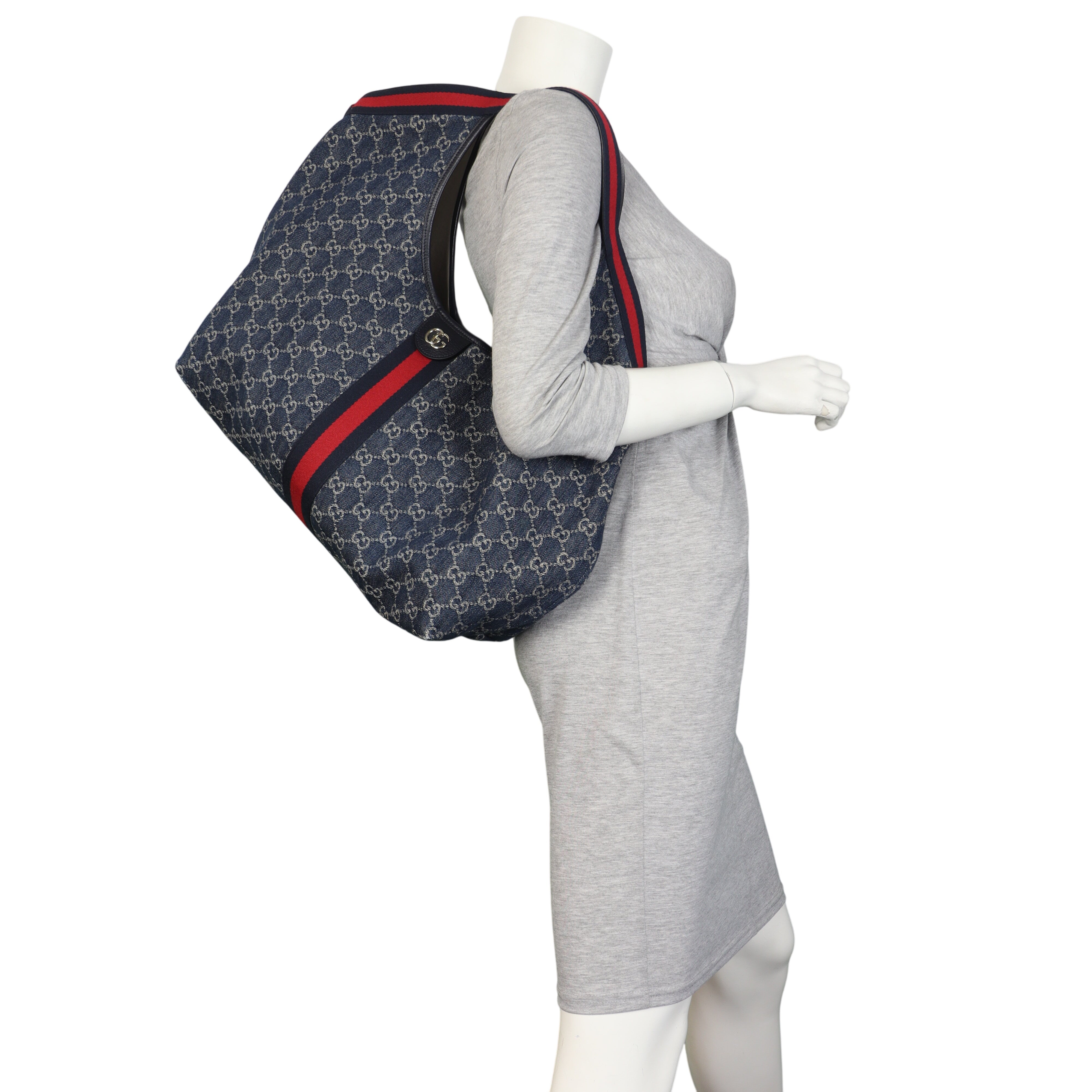 Gucci Giglio Large Denim