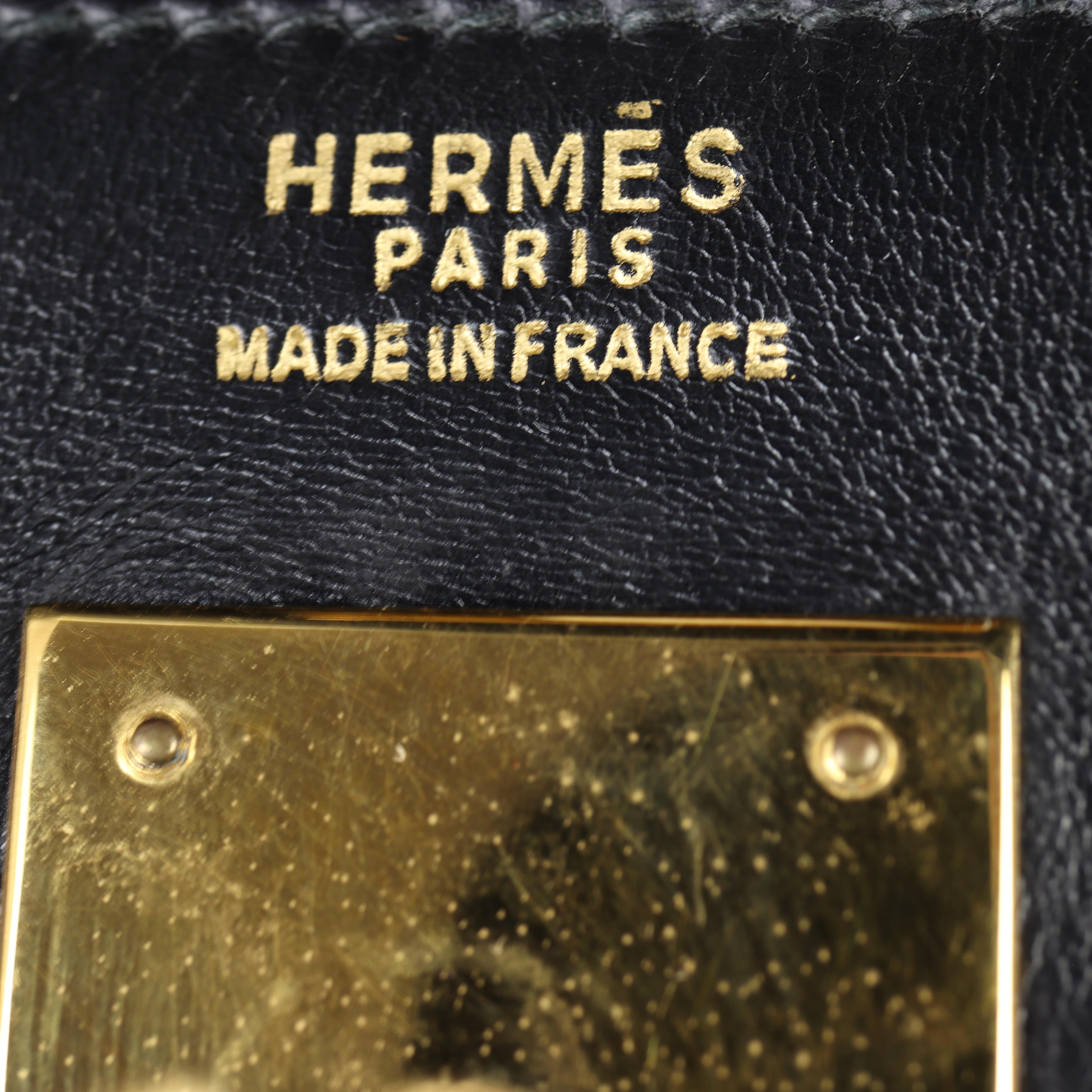Hermes Kelly 32 Sellier Boxcalf