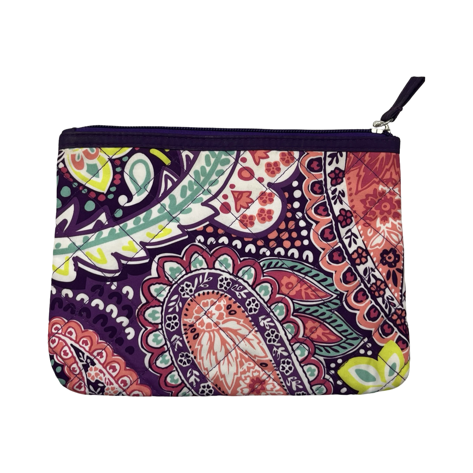 Makeup Bag By Clothes Mentor In Multi, Size:Medium