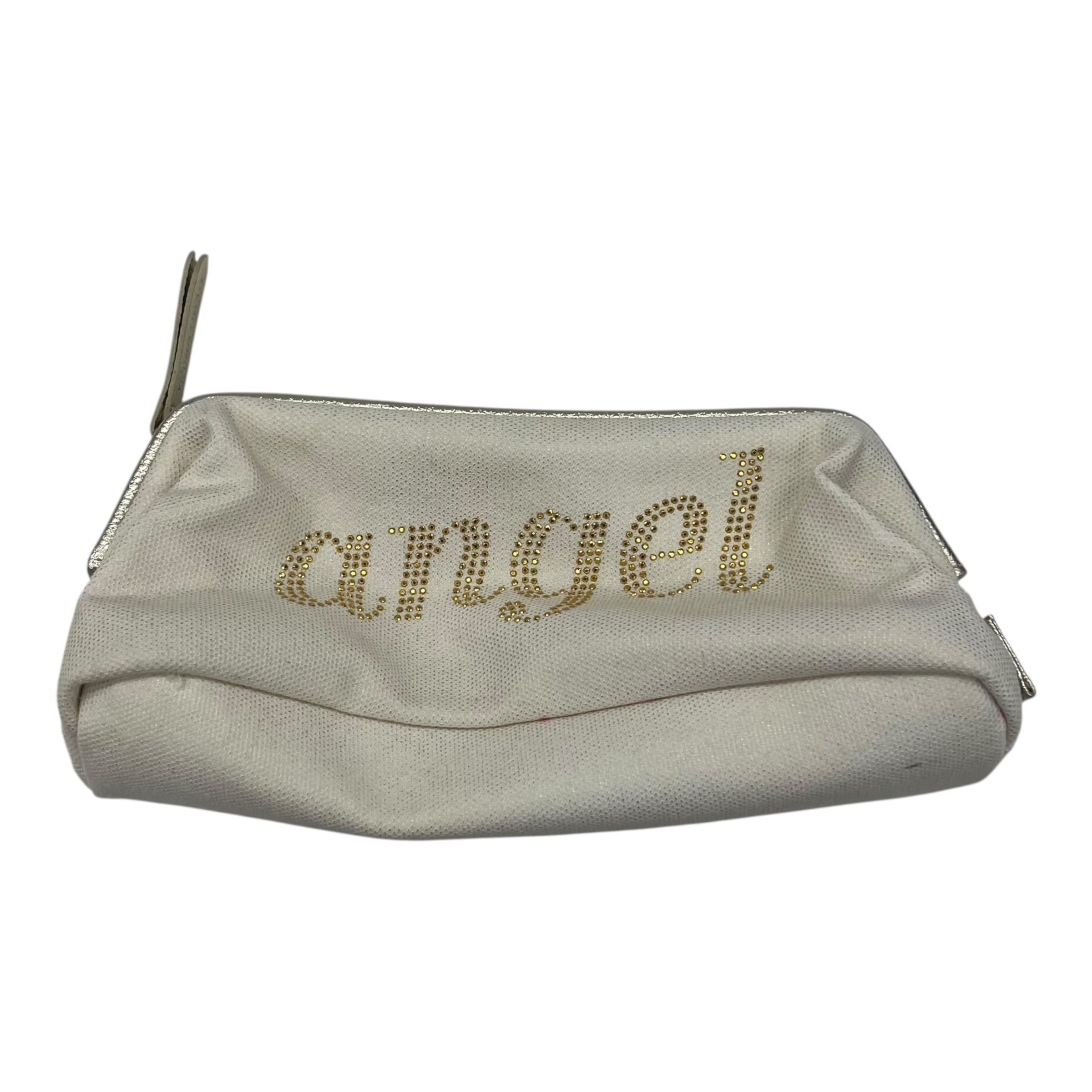 Makeup Bag By Victorias Secret In Cream, Size:Medium
