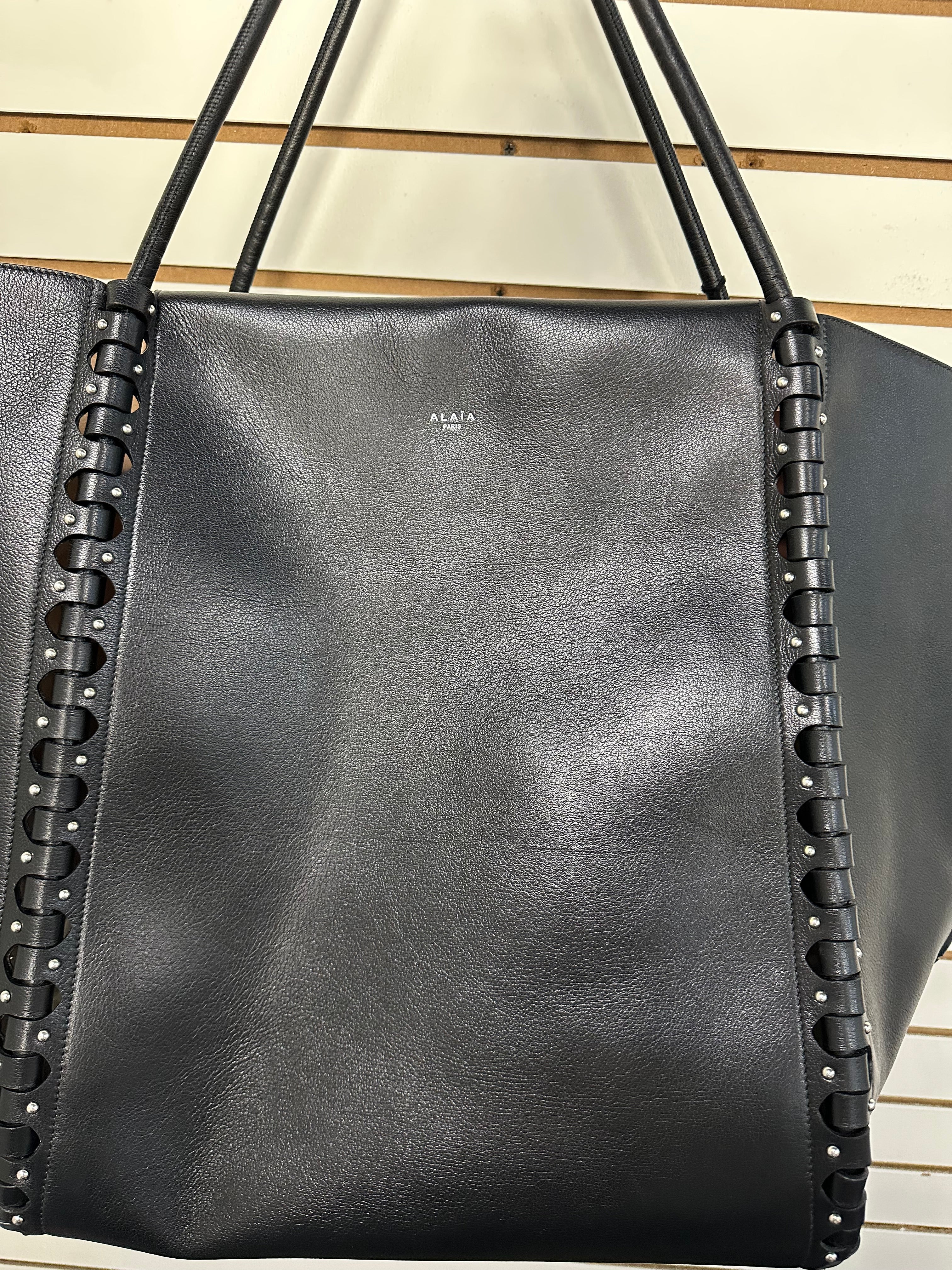 Tote Designer By Alaia, Size: Large