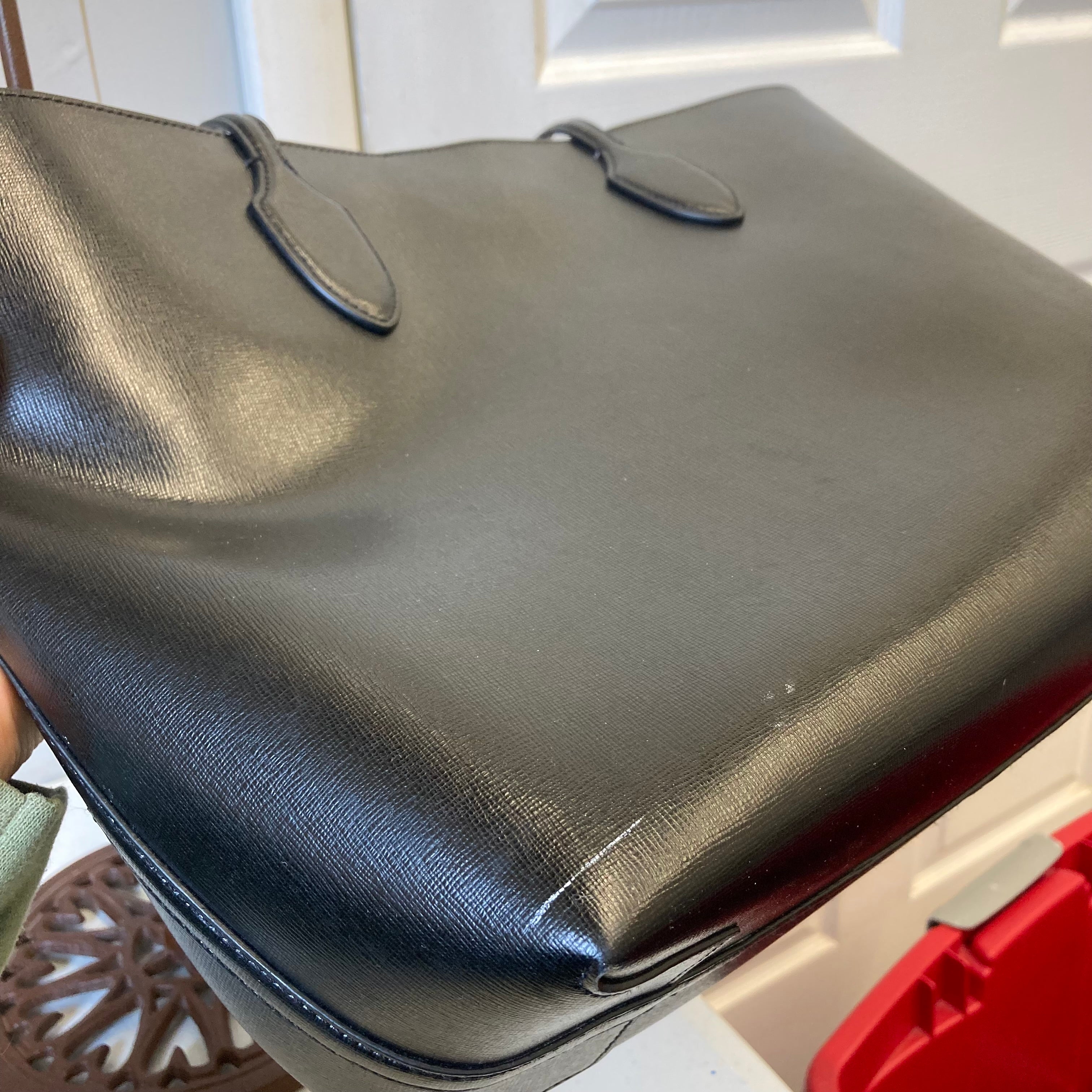 Tote Designer By Kate Spade In Black, Size:Large