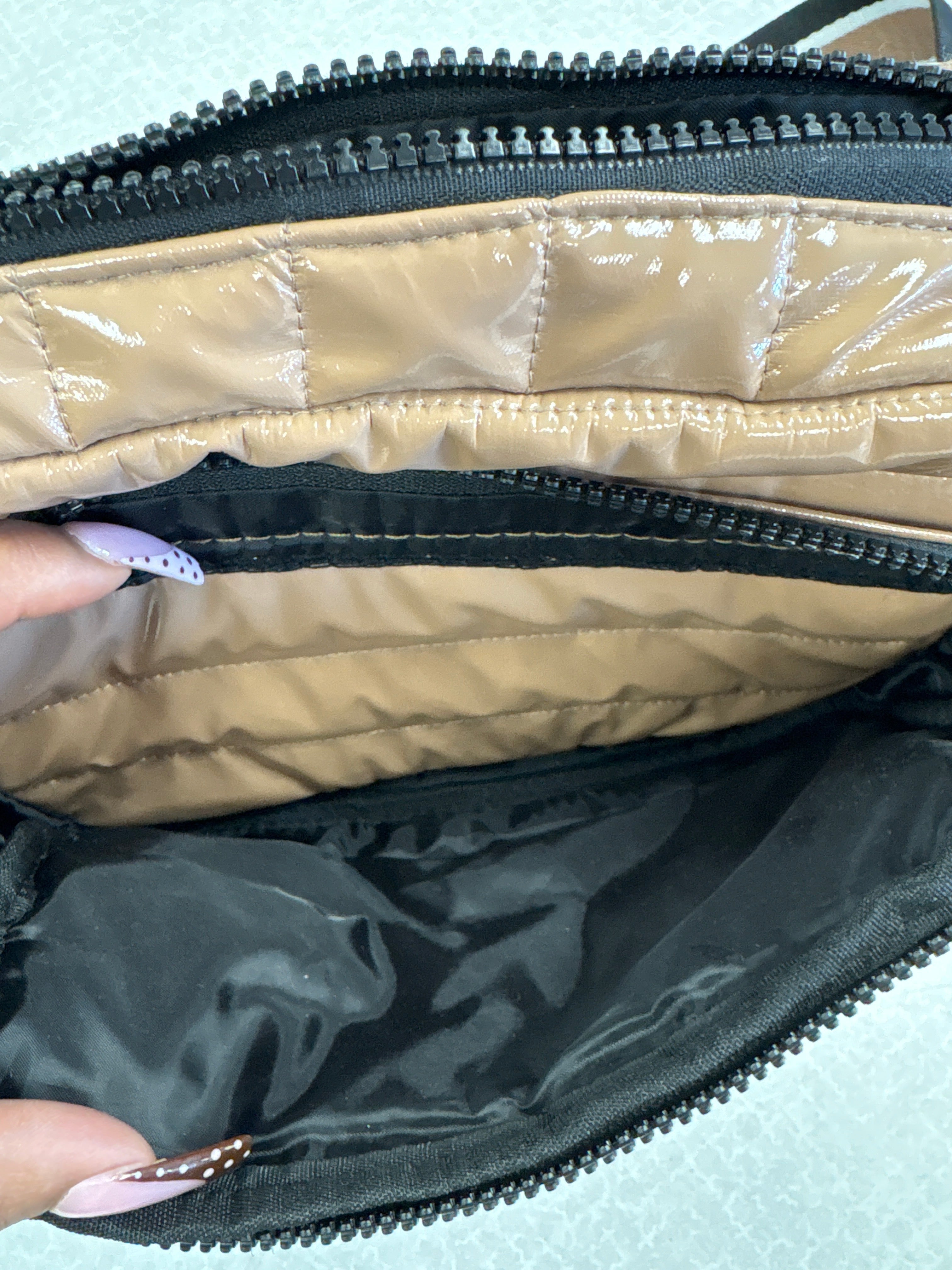 Crossbody By Think Royln In Tan, Size:Medium