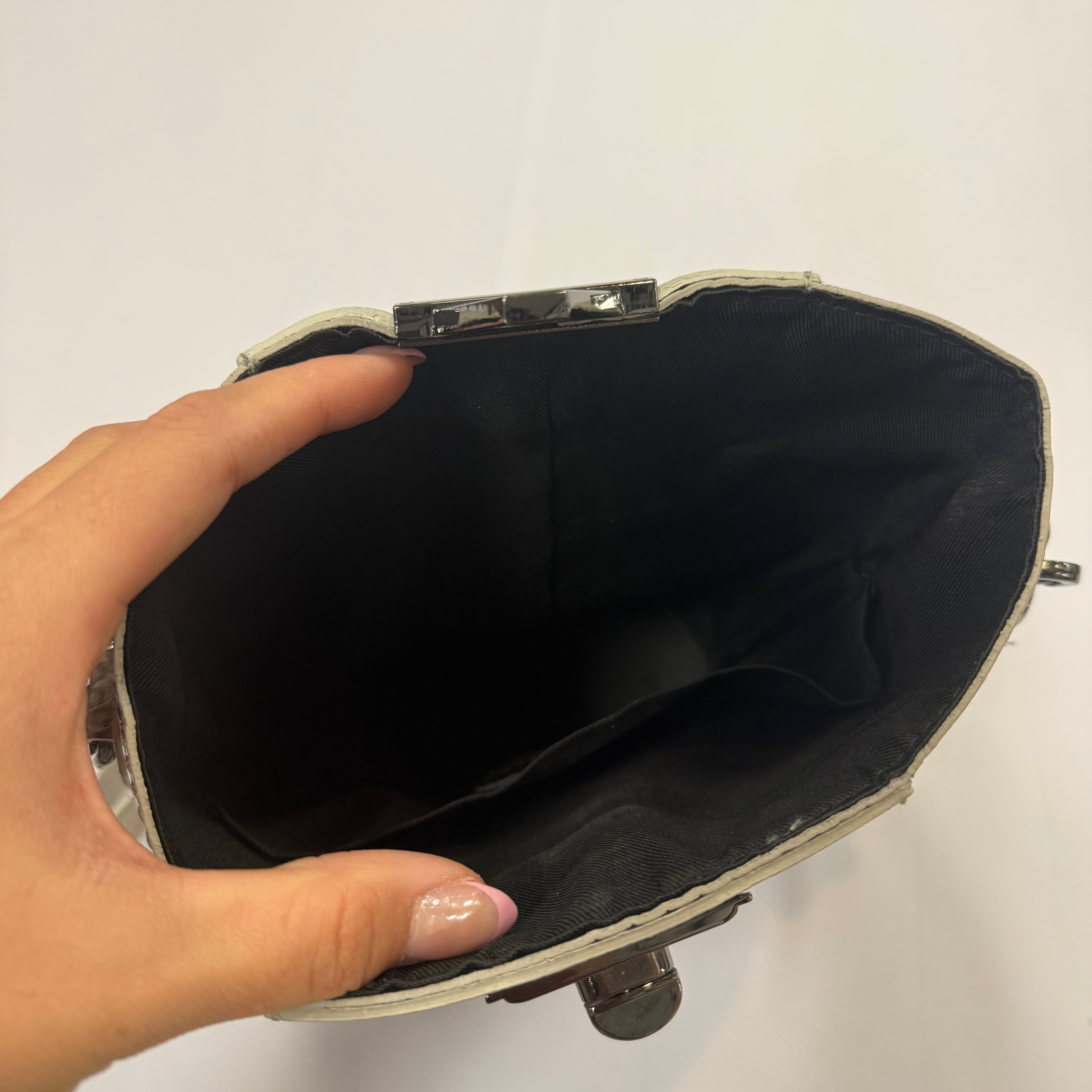 Crossbody Leather By Clothes Mentor, Size: Small