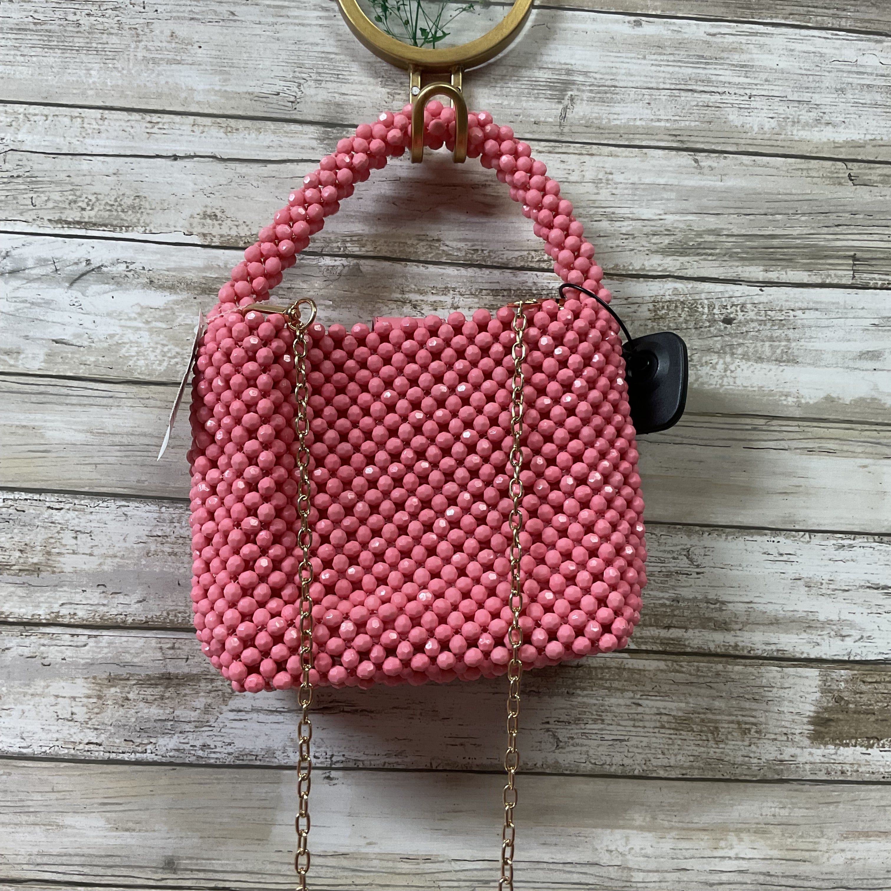 Handbag By Cmb In Pink, Size:Small
