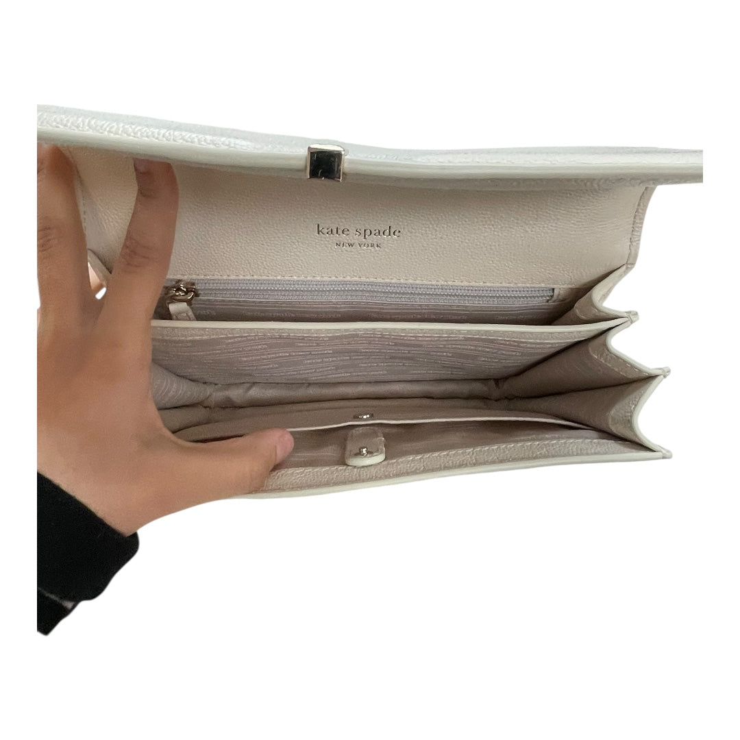 Handbag Designer By Kate Spade In Cream, Size:Medium