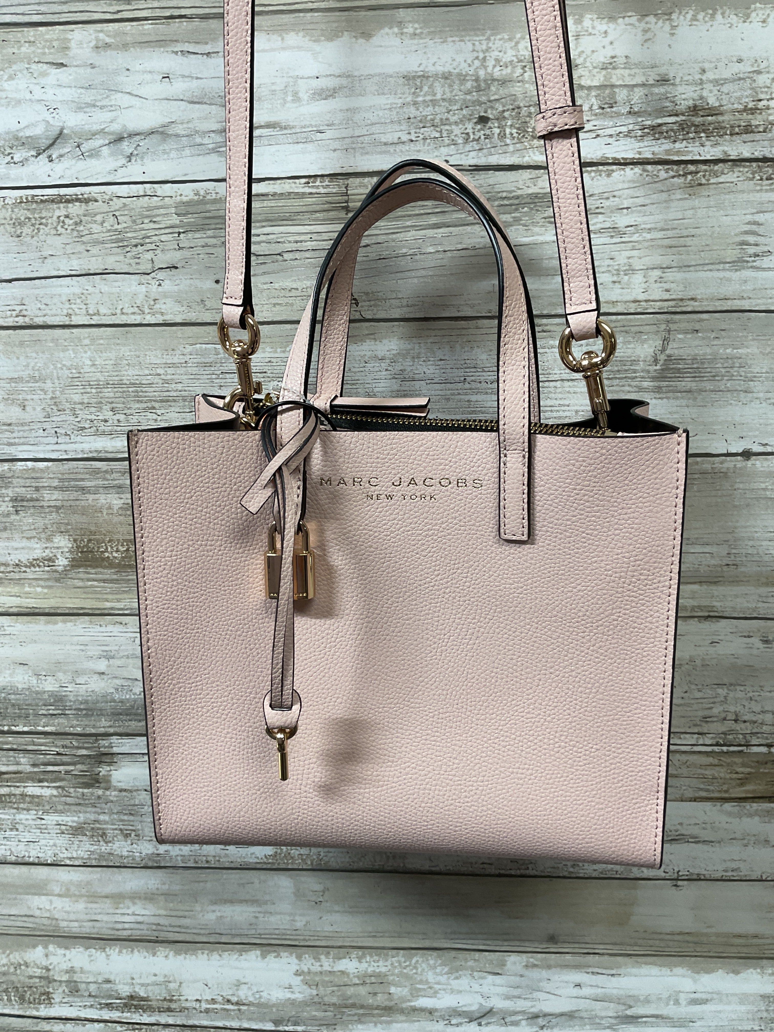 Handbag Luxury Designer By Marc Jacobs In Pink, Size:Small