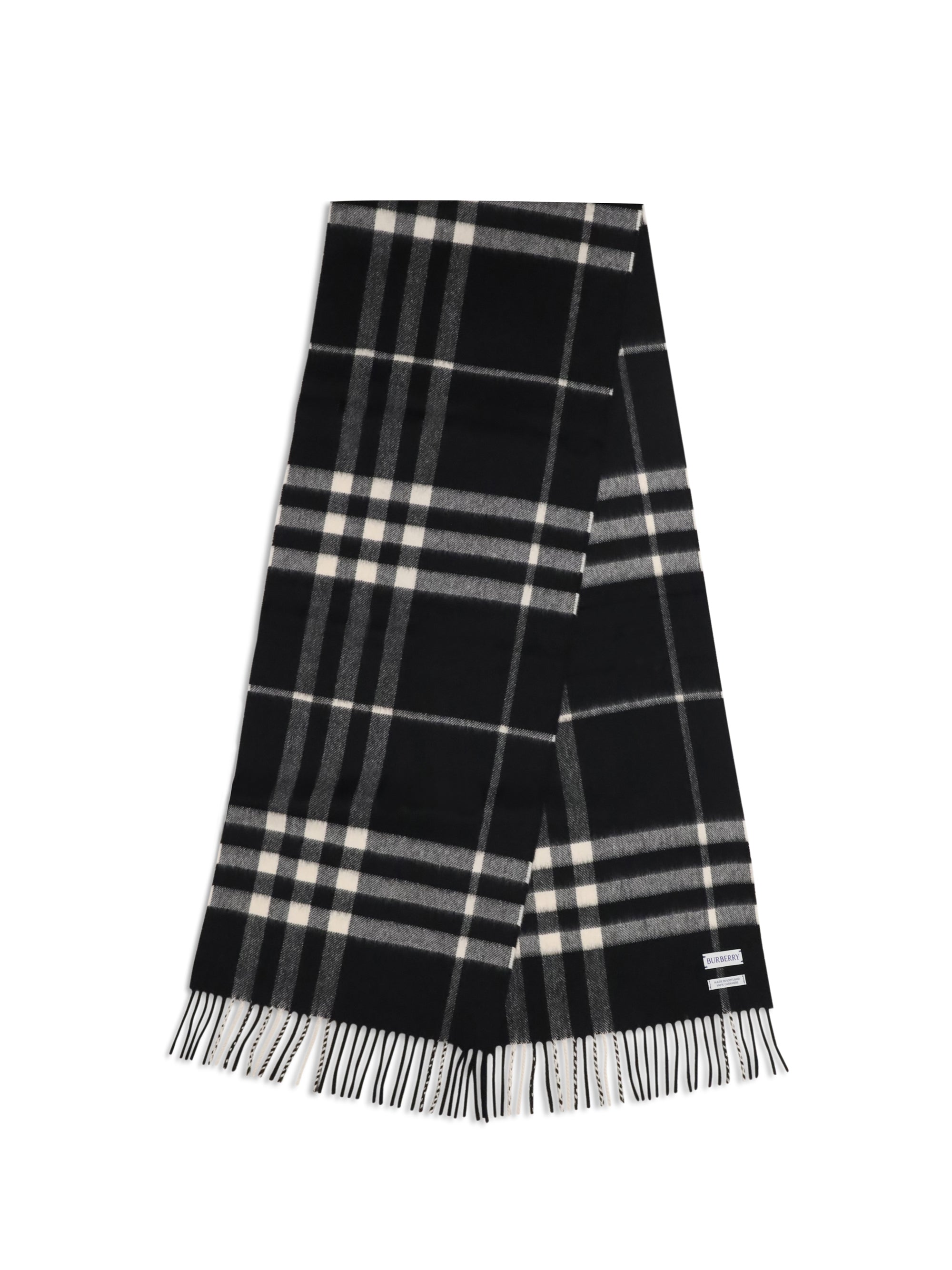 embroidered cashmere scarf