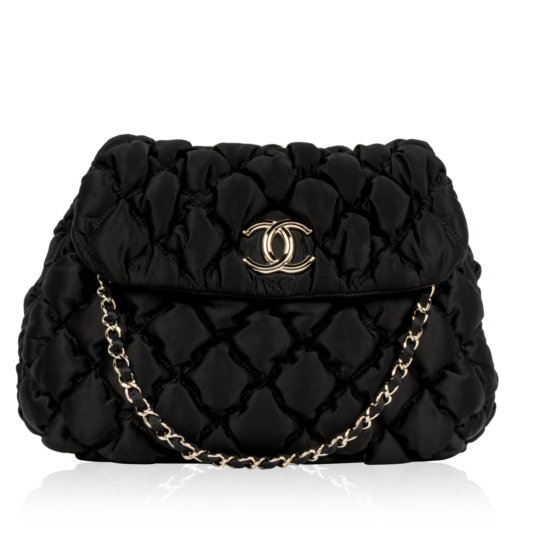Nylon Puffy Shoulder Bag