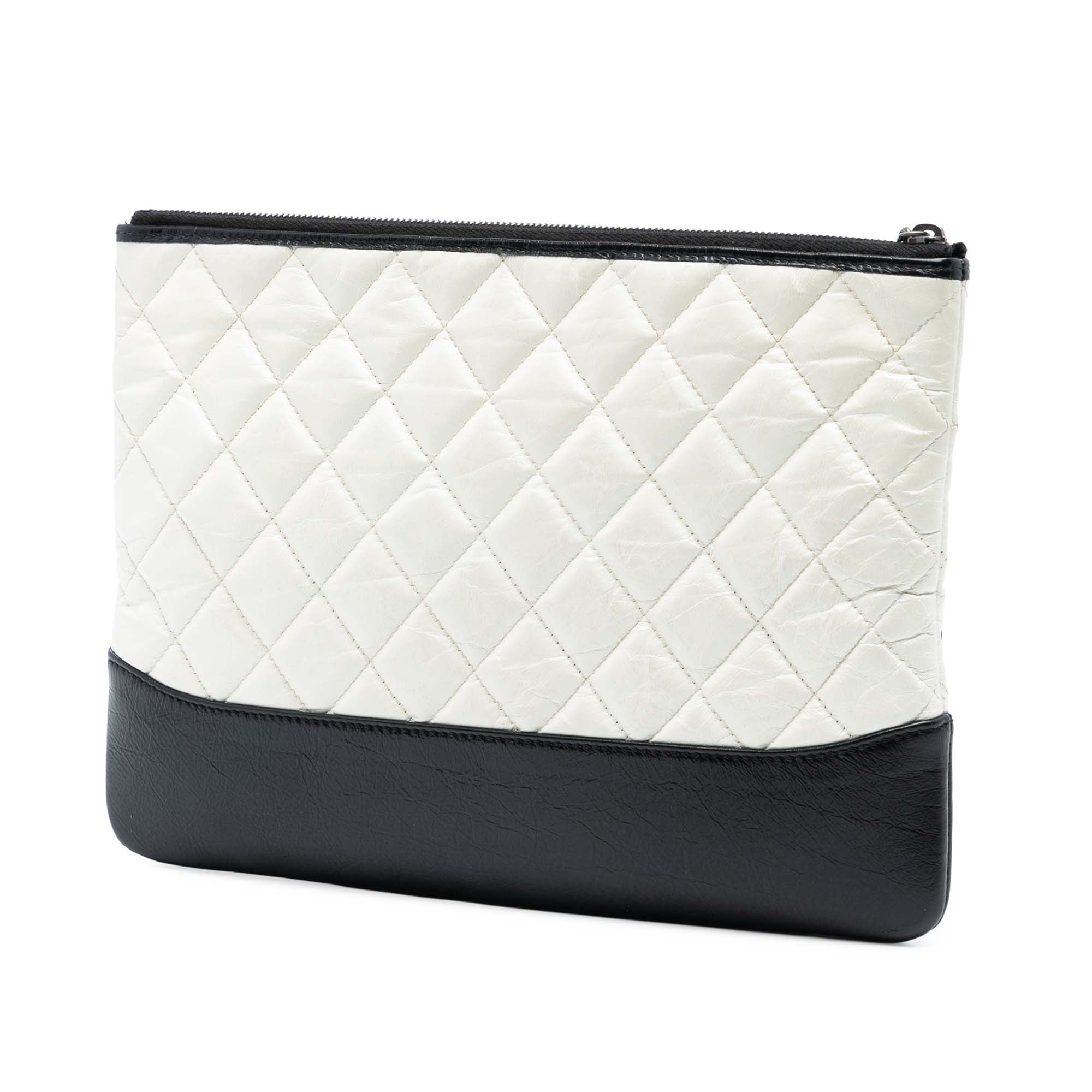 Gabrielle Hobo Quilted Aged Calfskin Large