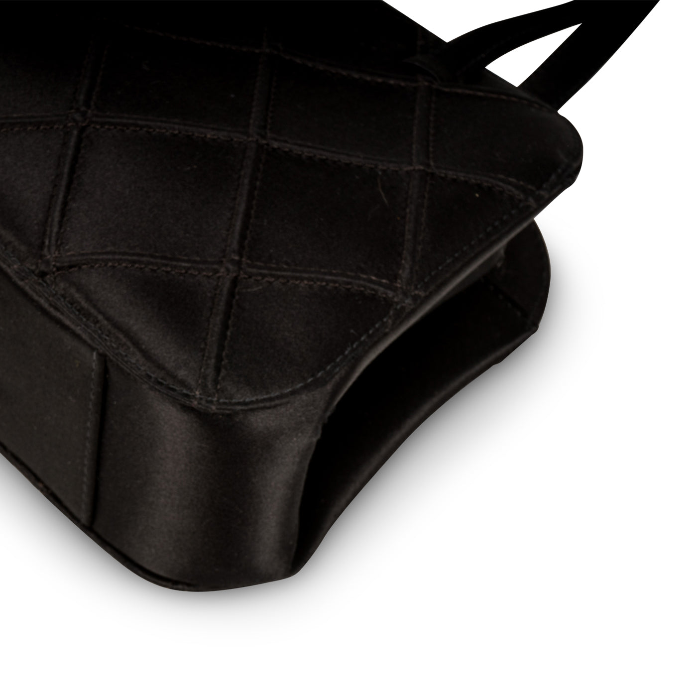 Vintage Satin Bowler Bag