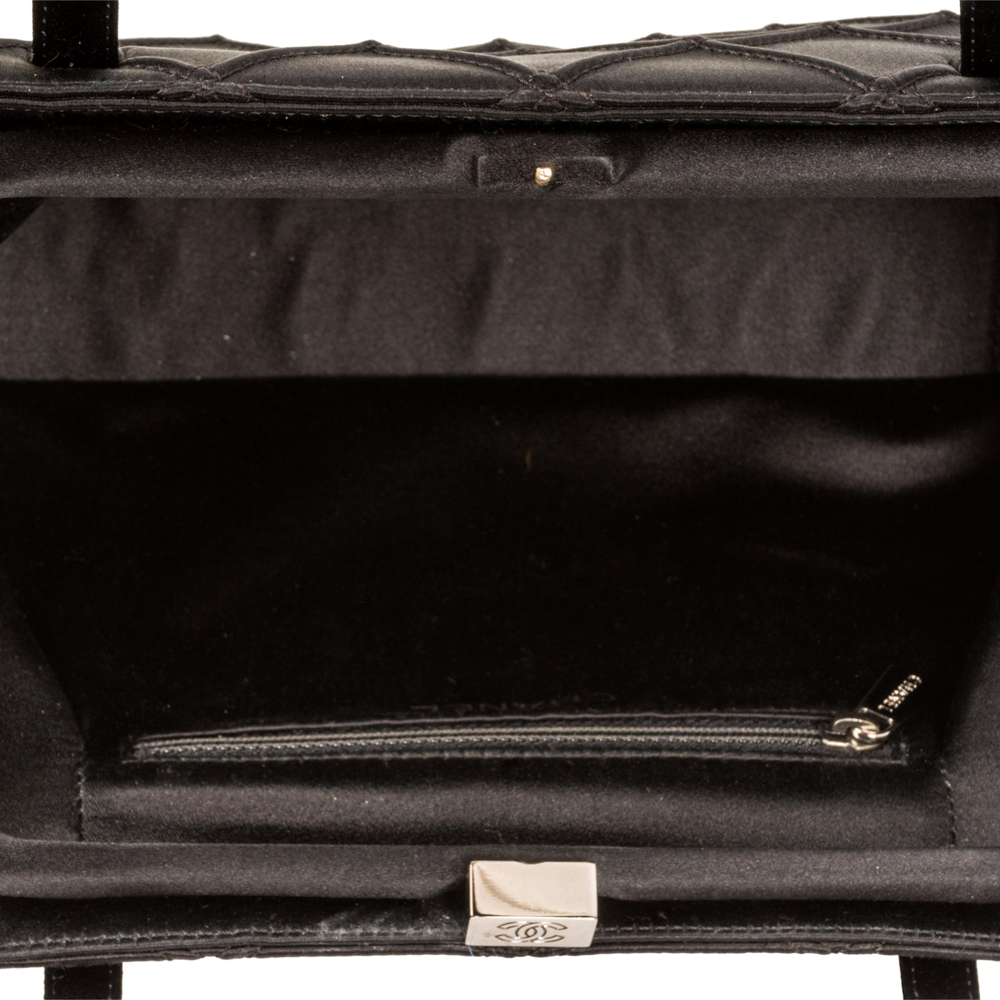Vintage Satin Bowler Bag