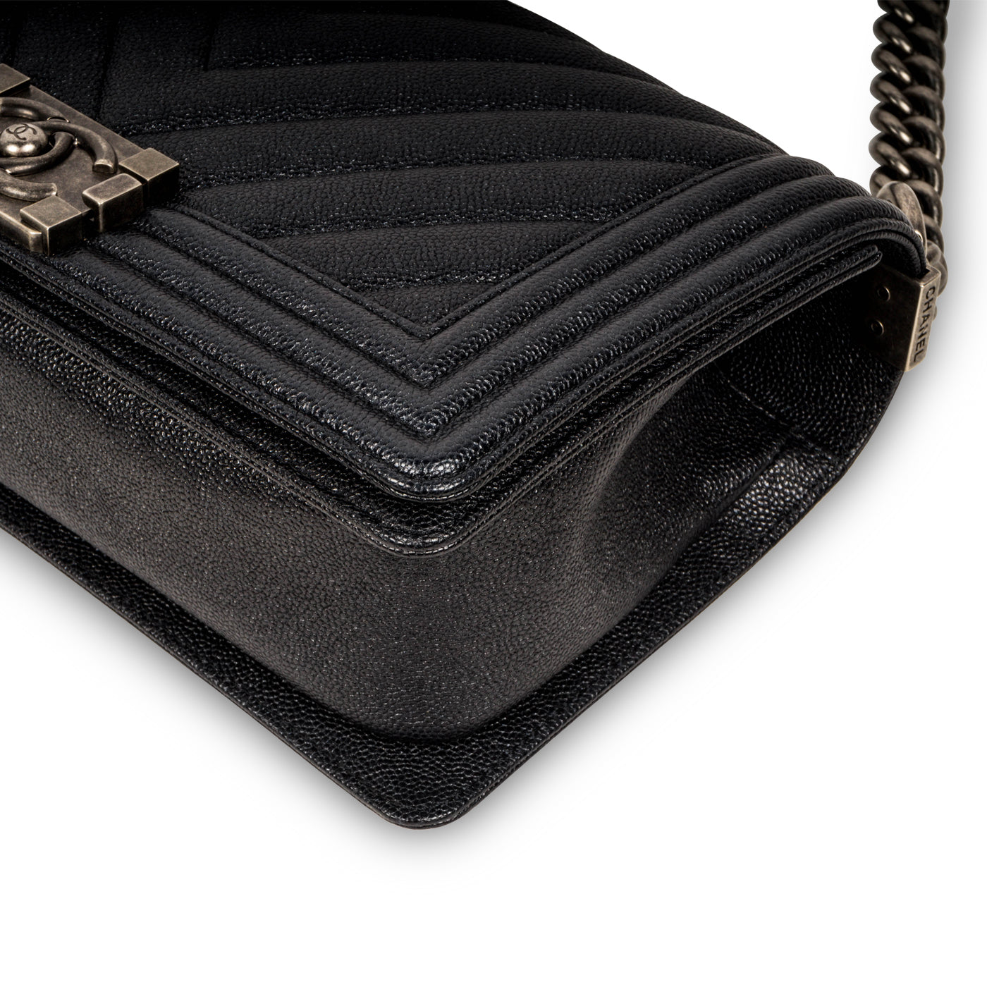 Chevron Boy Bag - Medium