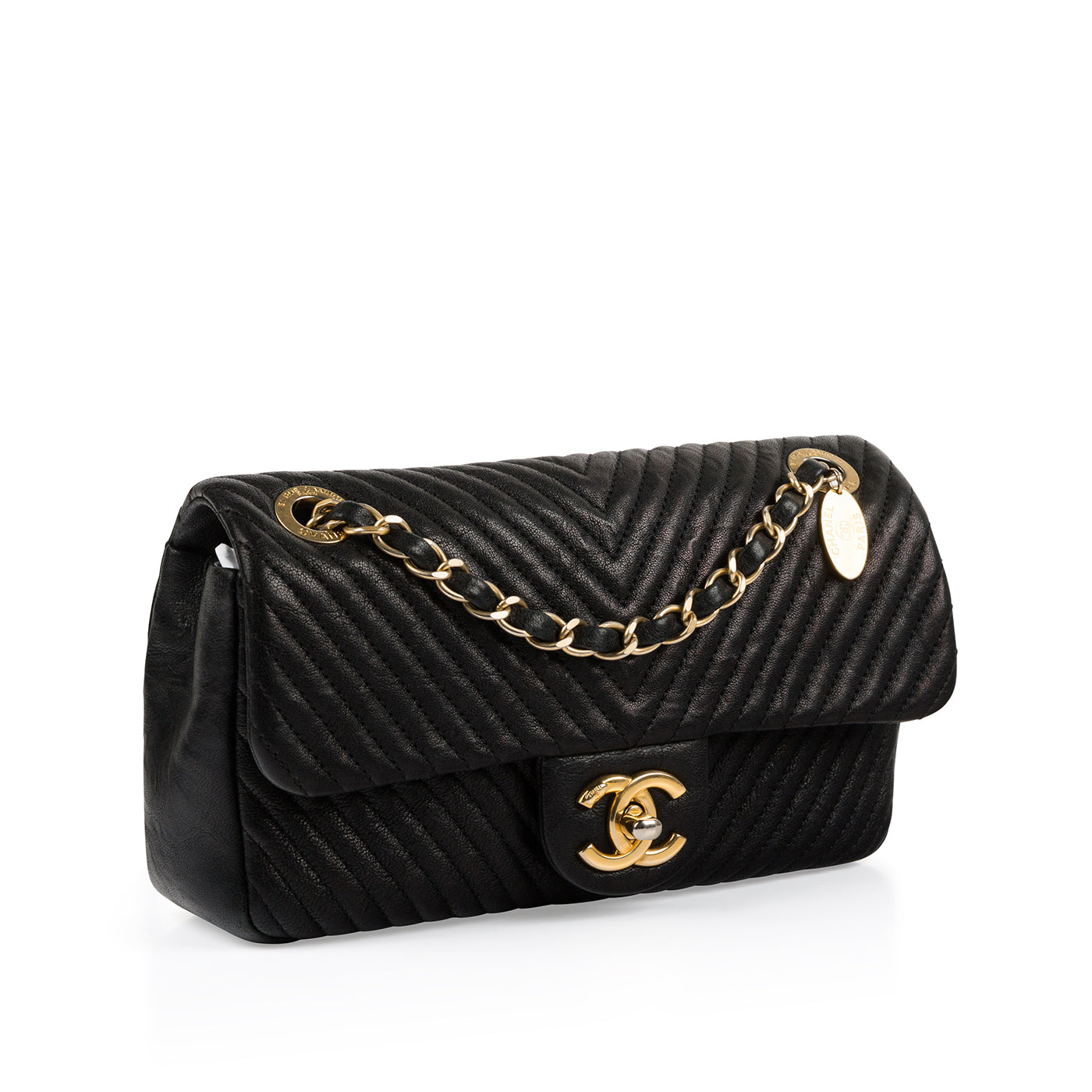 Chevron Flap Bag