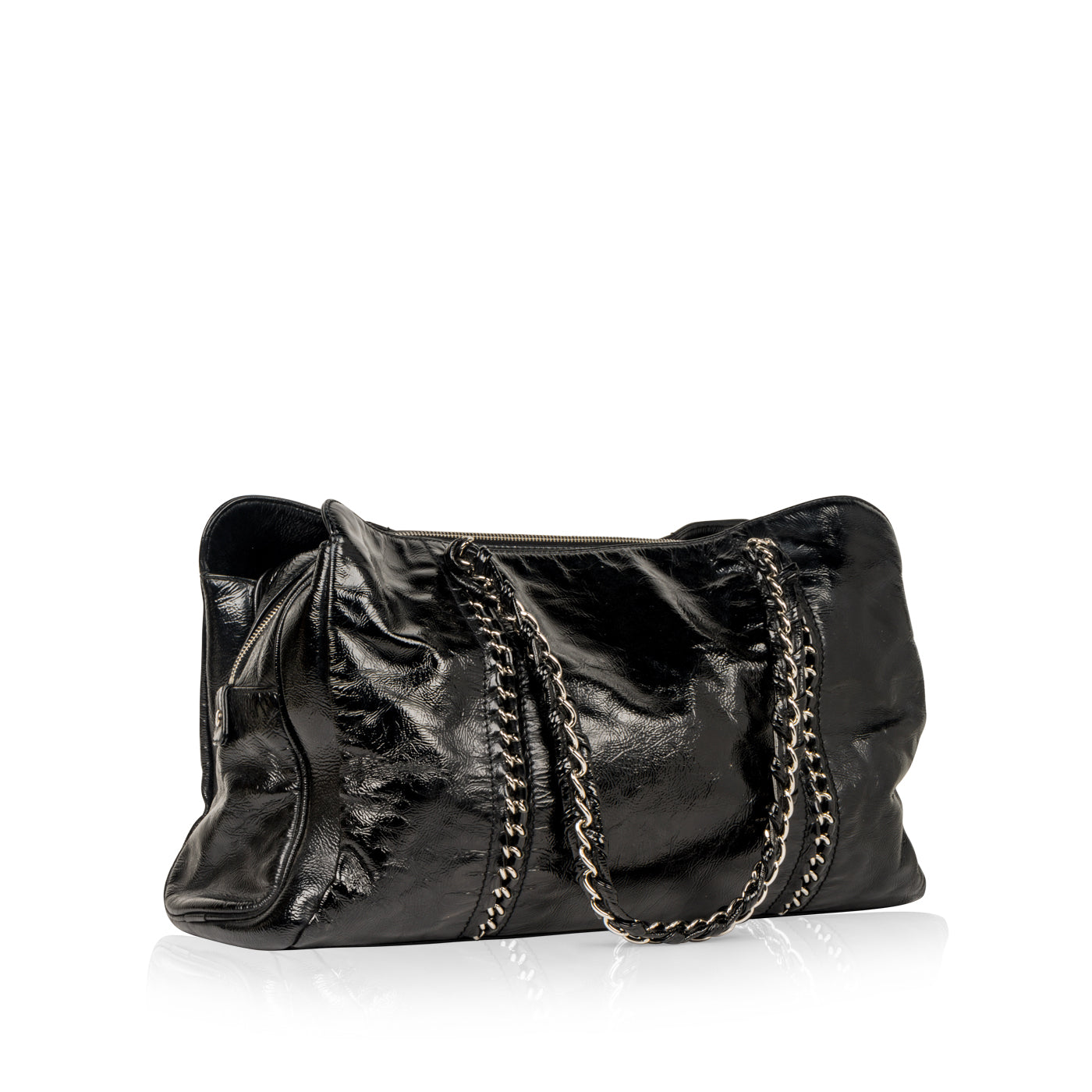 East West Patent Tote