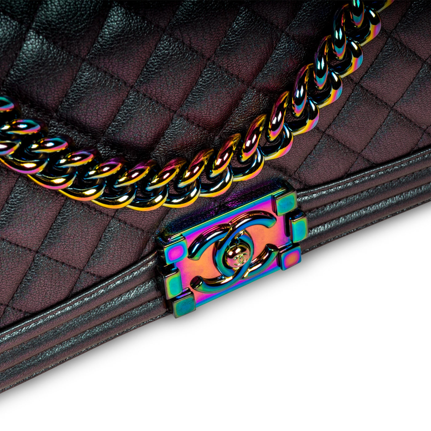 Iridescent Boy Bag - Medium