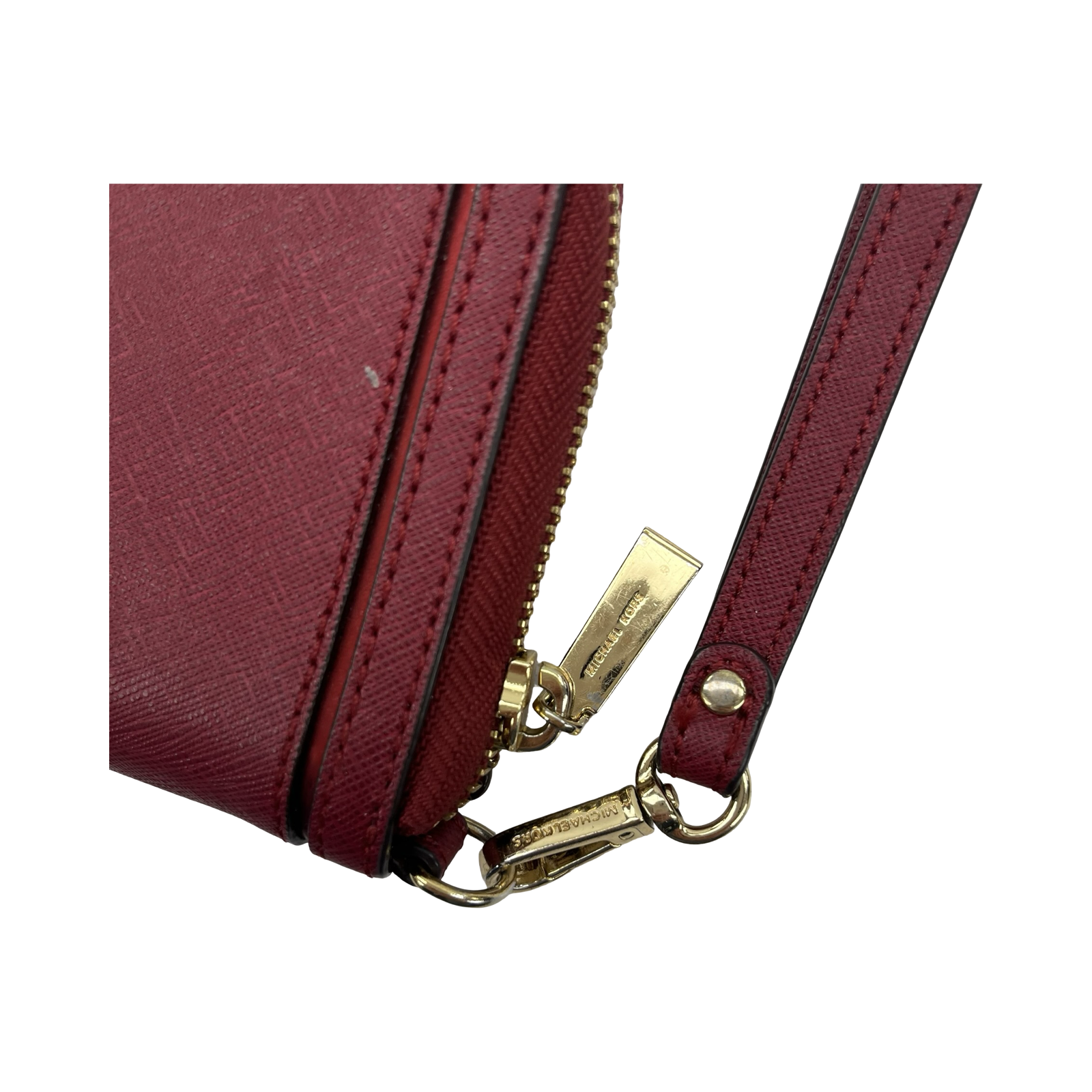 Wristlet Designer By Michael Kors In Red, Size:Medium